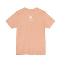 KEEP CALM AND HIT YOUR STRIDE T-Shirt (Soft Cream–Heather Mauve)