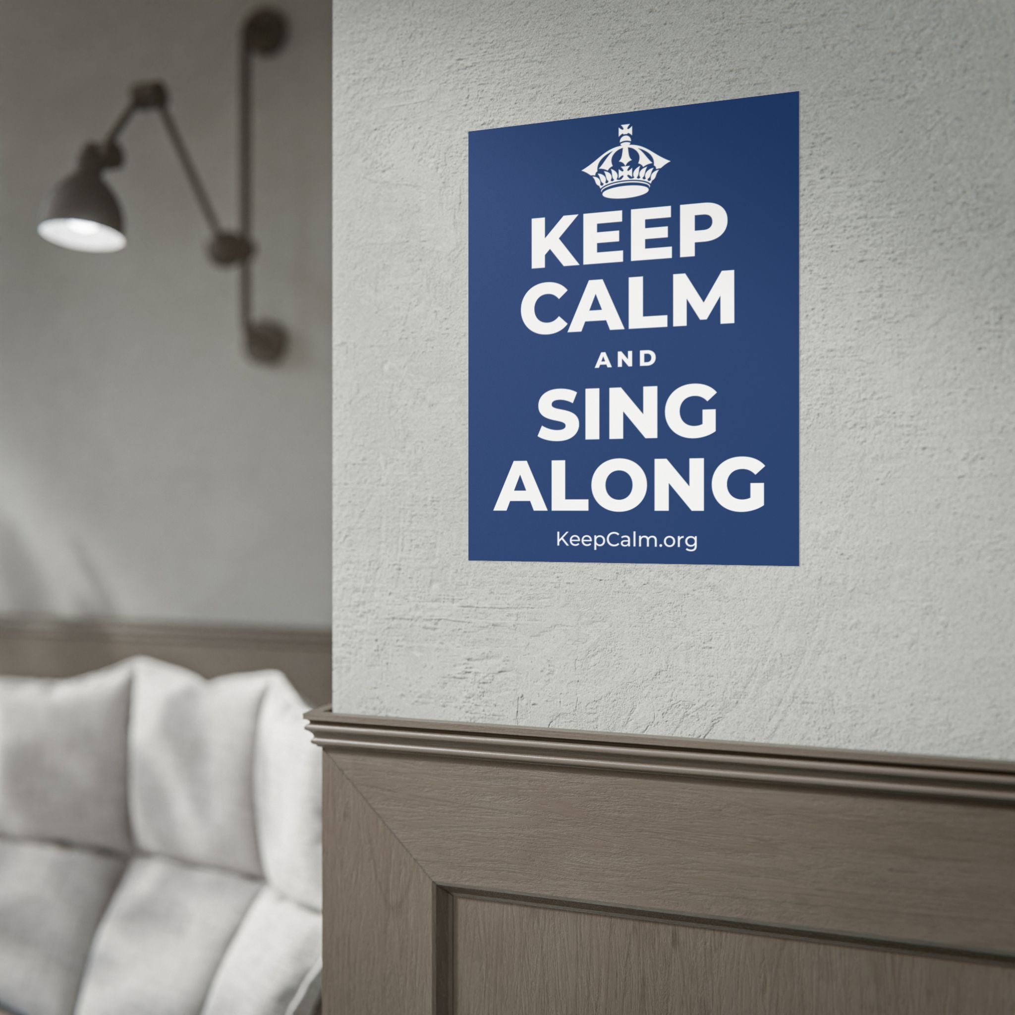 KEEP CALM AND SING ALONG Poster