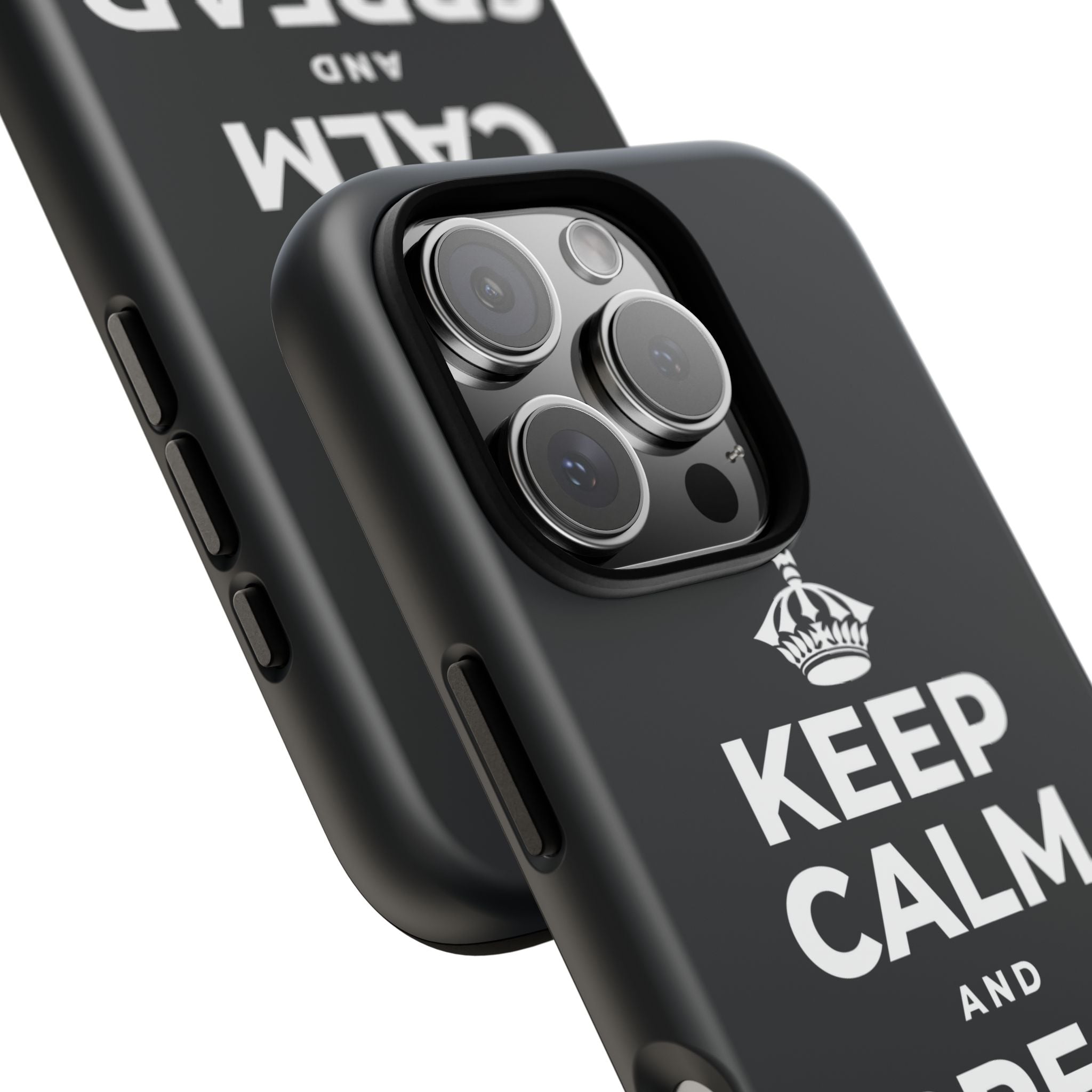 KEEP CALM AND SPREAD SOME JOY Phone Case (Dark)