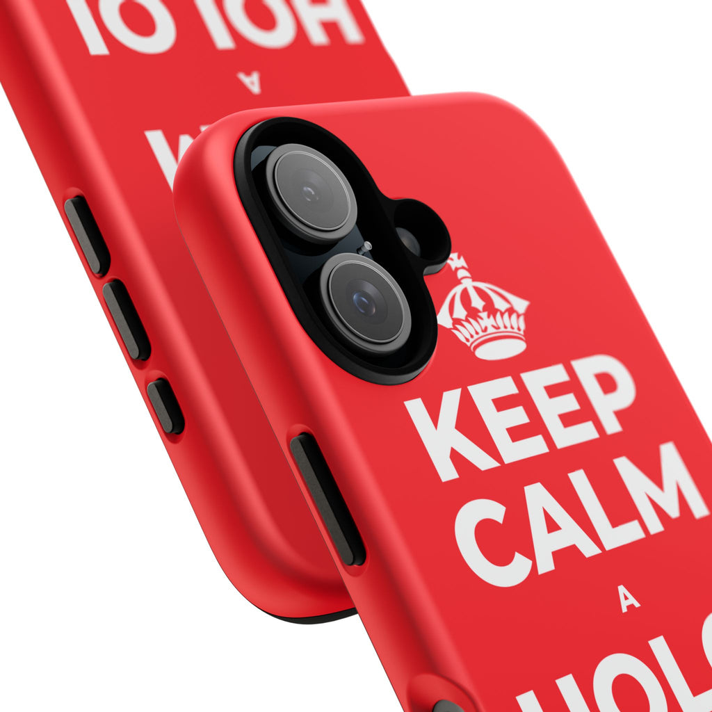 KEEP CALM A HOLOI I NĀ PĀ Phone Case