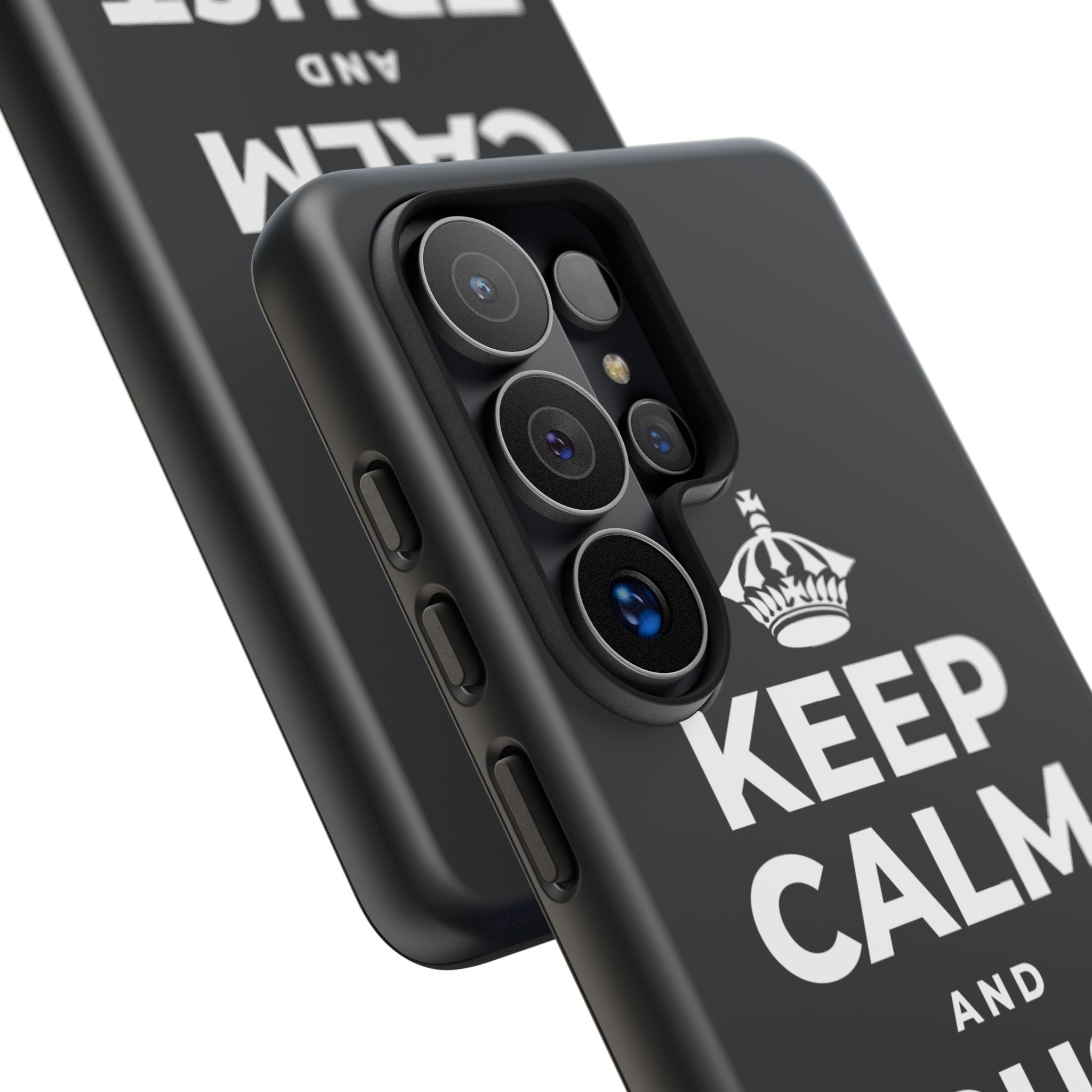 KEEP CALM AND TRUST LIFE Phone Case (Dark)