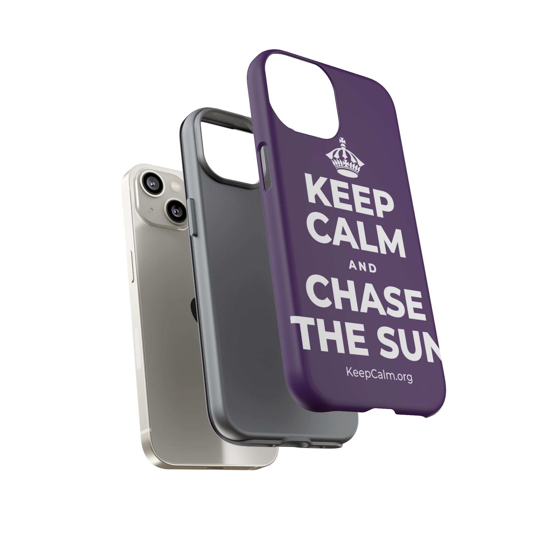 KEEP CALM AND CHASE THE SUN Phone Case