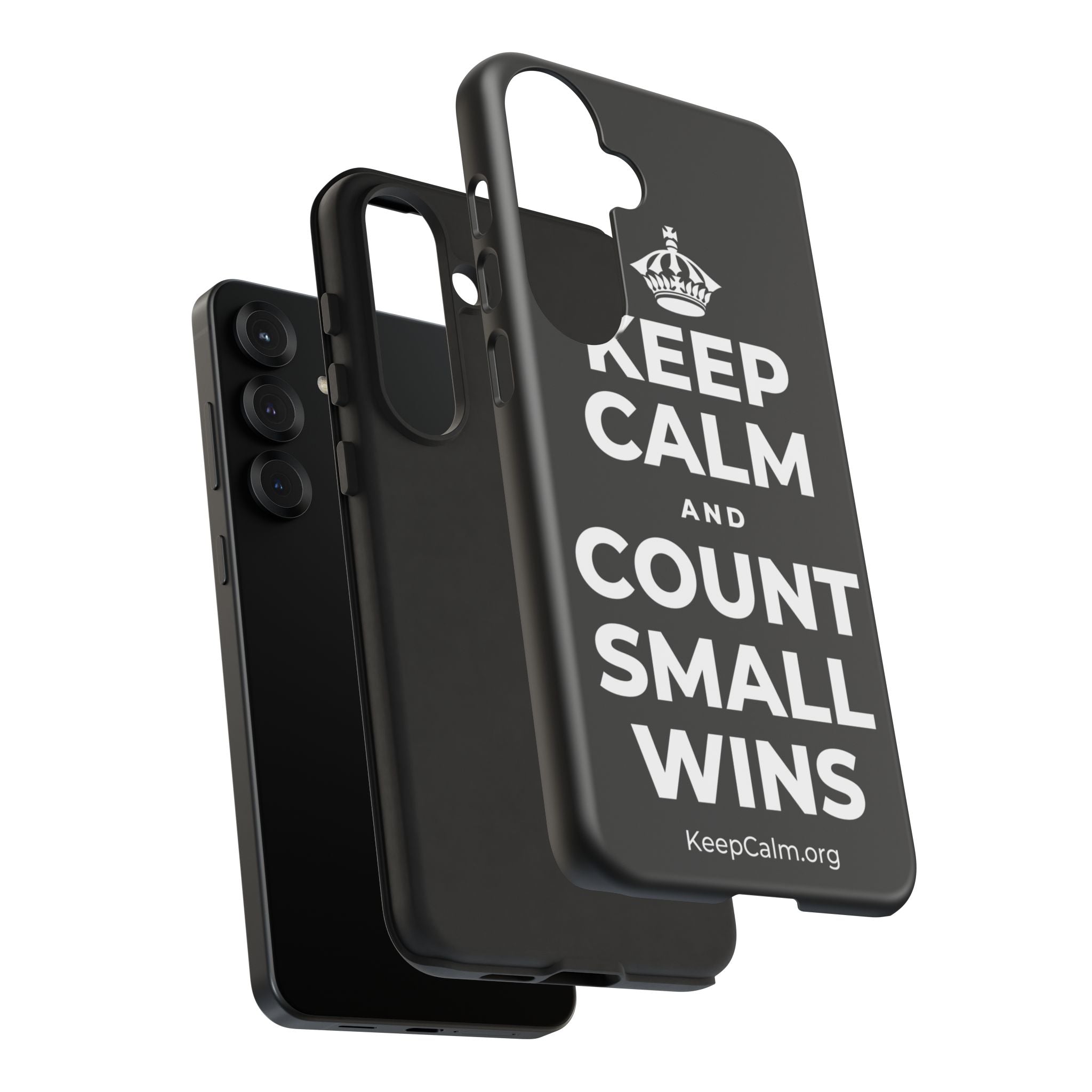 KEEP CALM AND COUNT SMALL WINS Phone Case