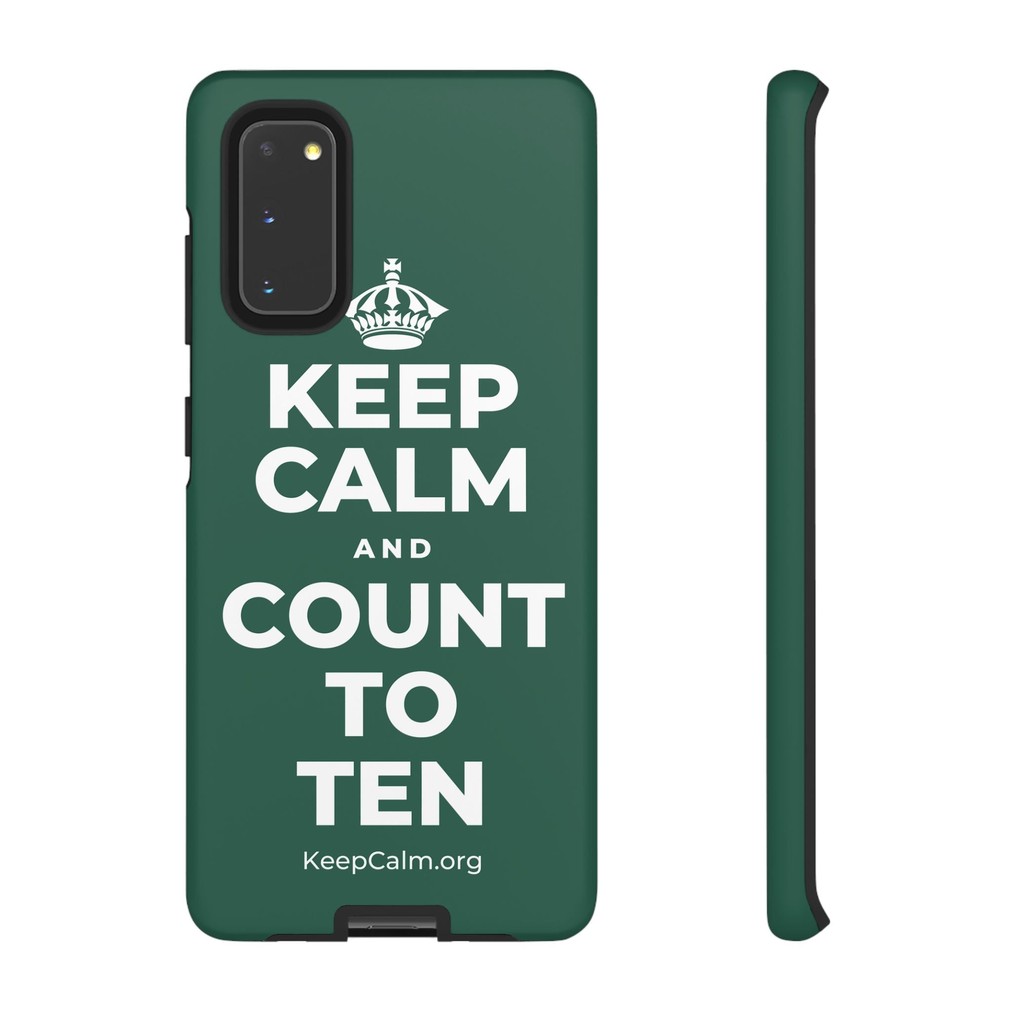 KEEP CALM AND COUNT TO TEN Phone Case