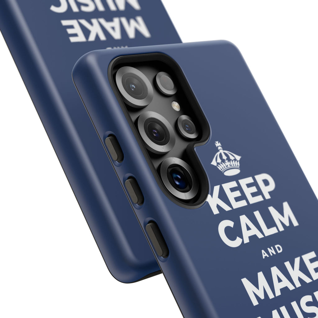 KEEP CALM AND MAKE MUSIC THAT HEALS Phone Case