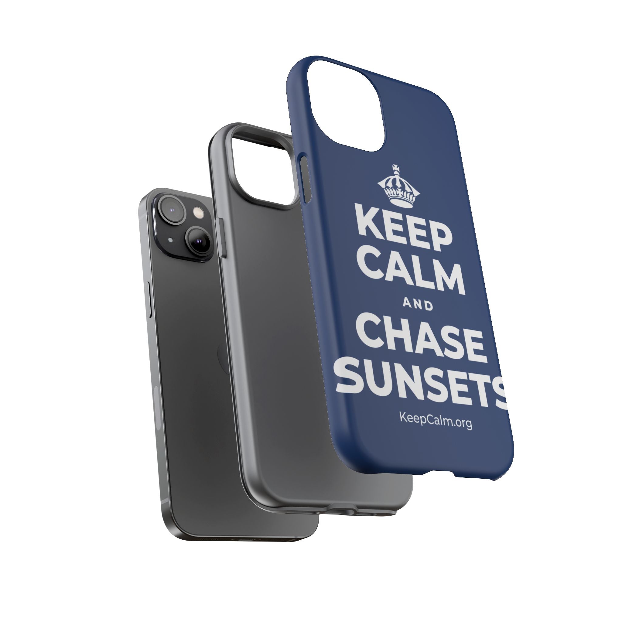 KEEP CALM AND CHASE SUNSETS Phone Case