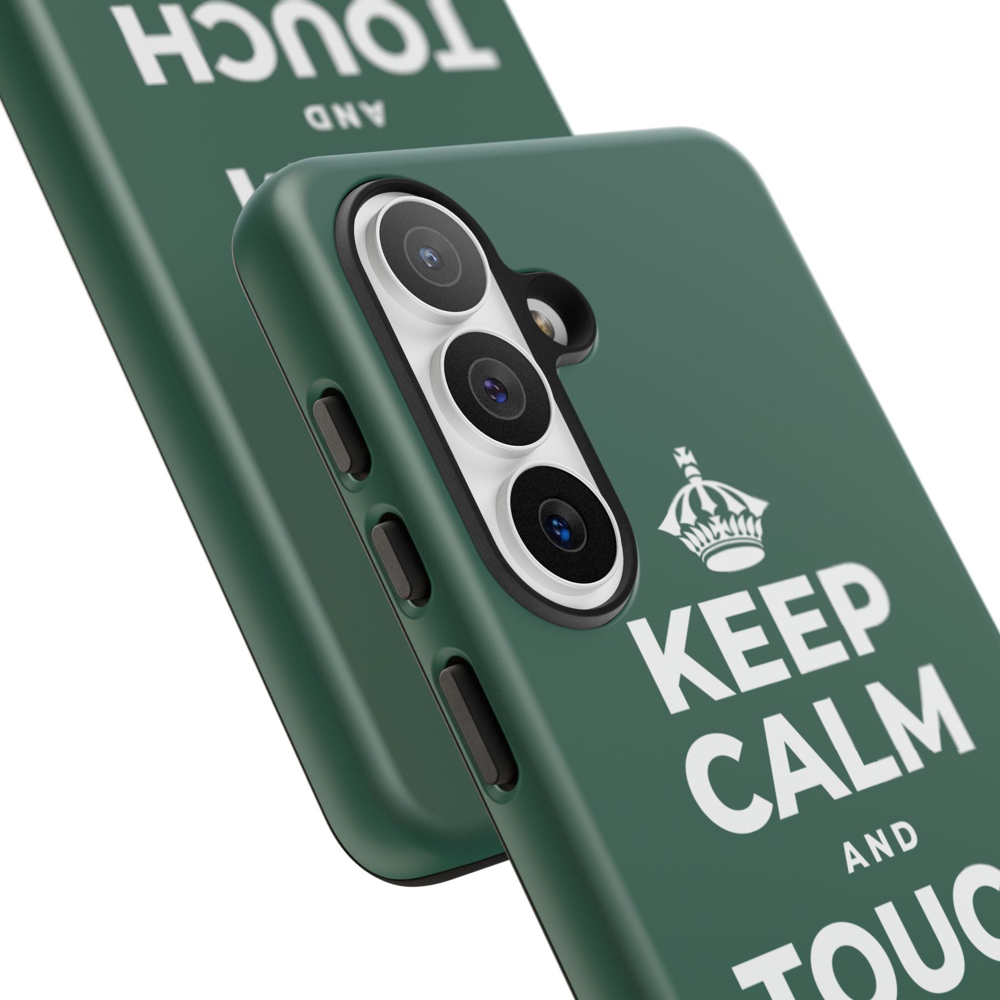 KEEP CALM AND TOUCH SOME GRASS Phone Case