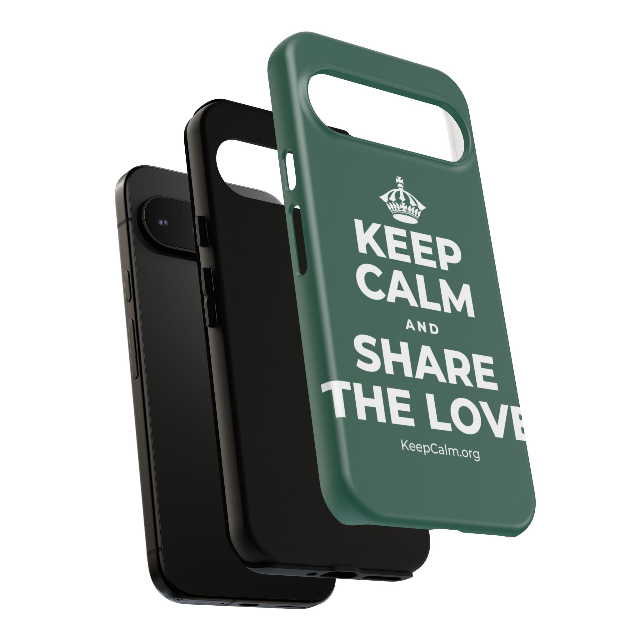 KEEP CALM AND SHARE THE LOVE Phone Case