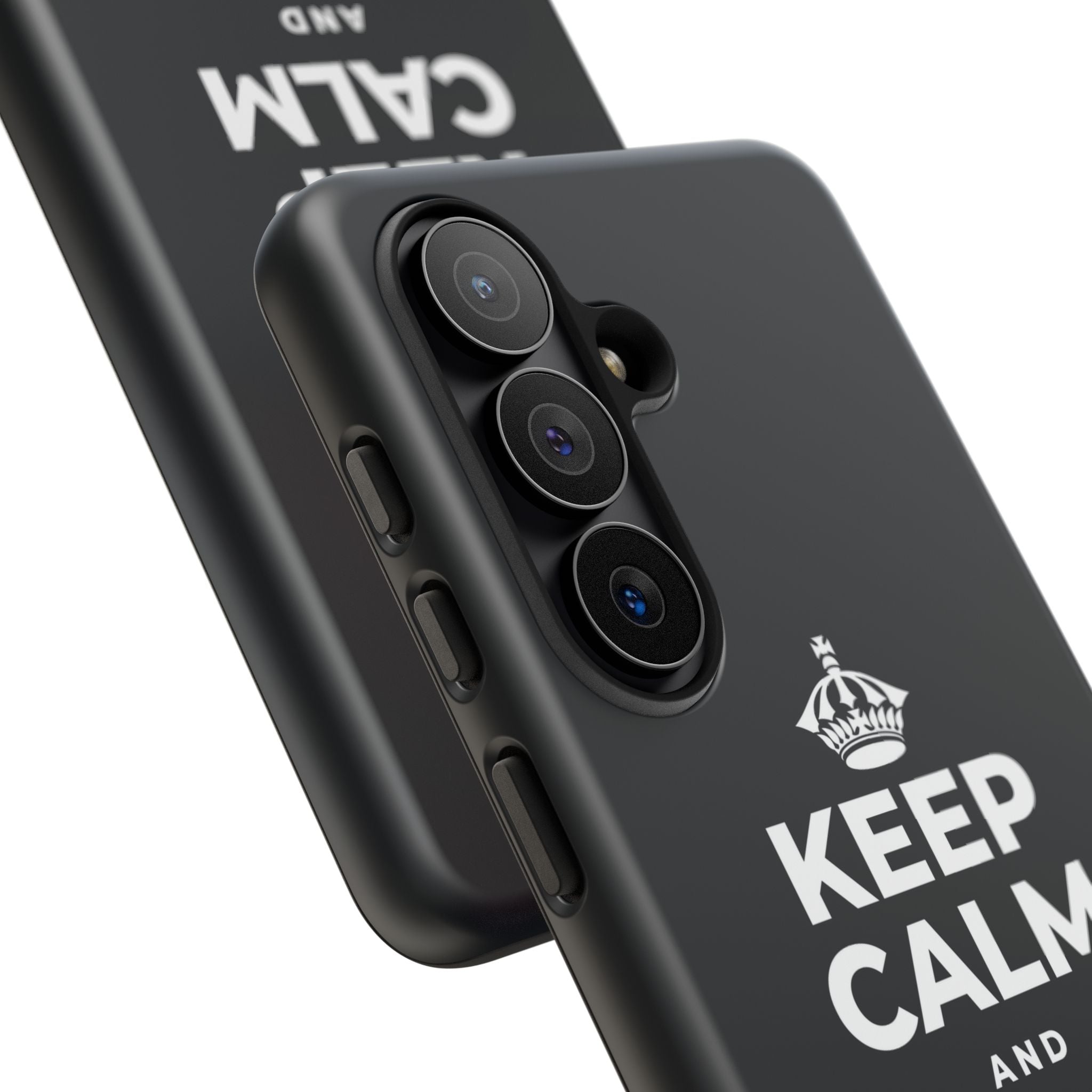 KEEP CALM AND UNCLENCH Phone Case (Dark)