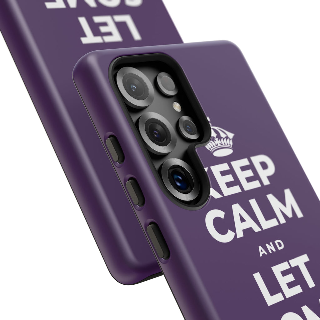 KEEP CALM AND LET SOME OF IT GO Phone Case