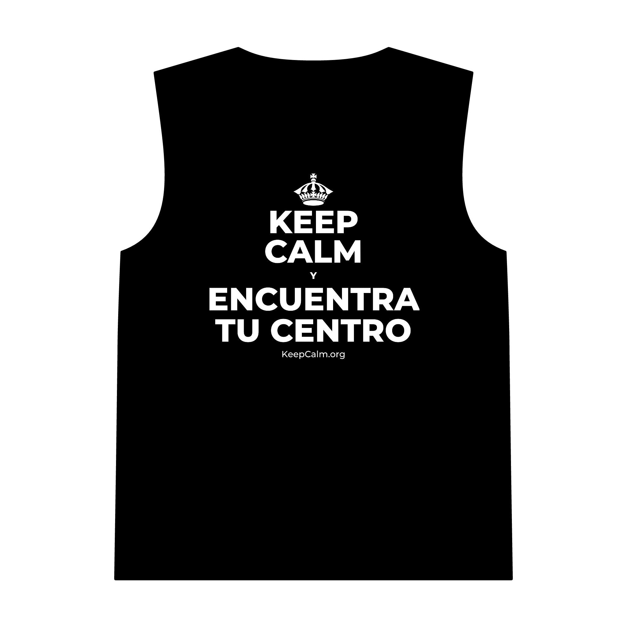KEEP CALM Y ENCUENTRA TU CENTRO Tank Top