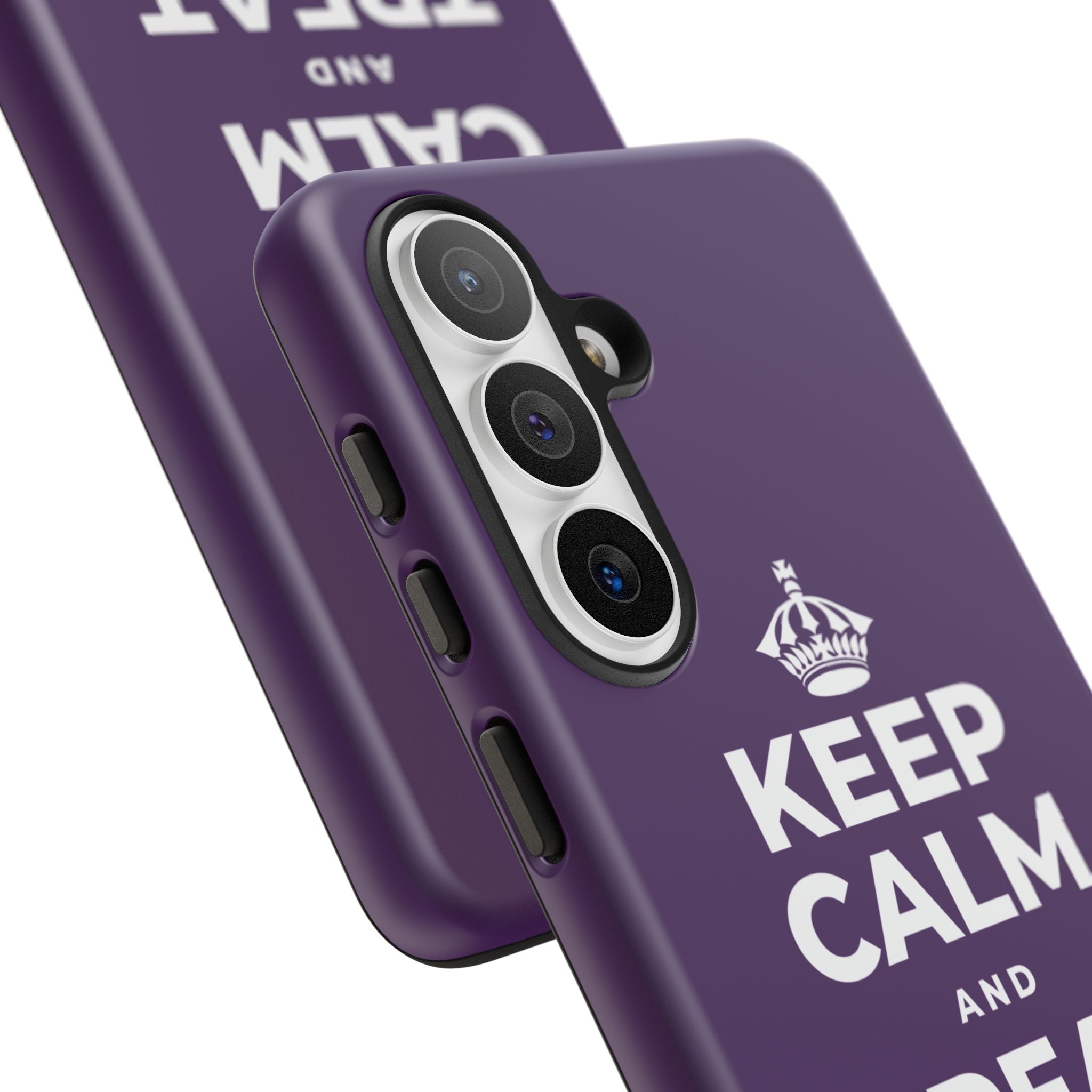 KEEP CALM AND TREAT YOURSELF Phone Case