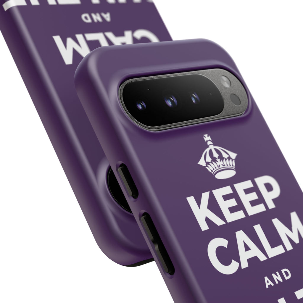 KEEP CALM AND RUN THE CITY Phone Case