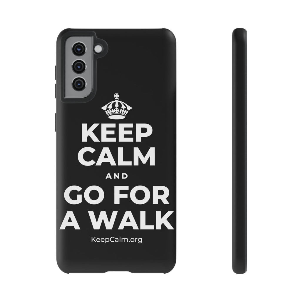 KEEP CALM AND GO FOR A WALK Phone Case
