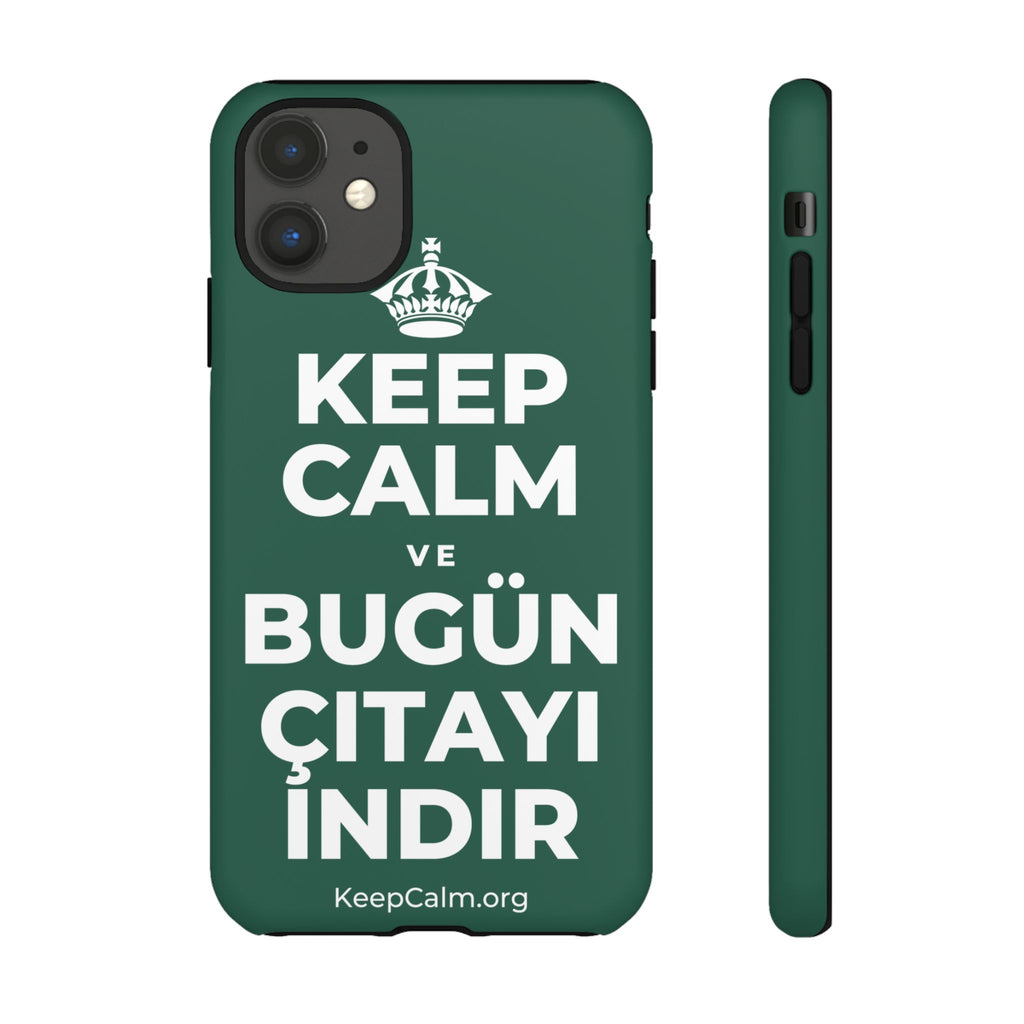 KEEP CALM VE BUGÜN ÇITAYI INDIR Phone Case
