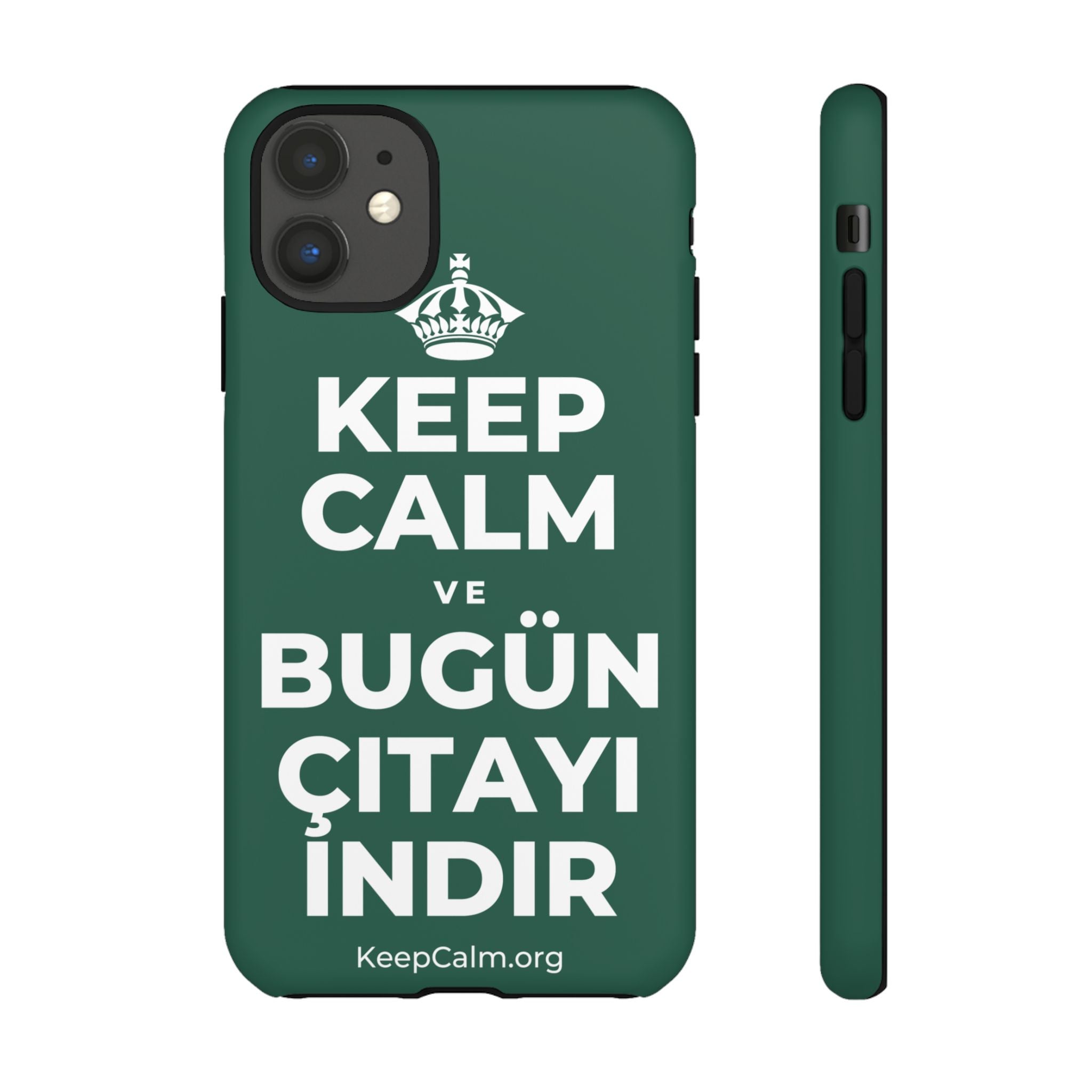 KEEP CALM VE BUGÜN ÇITAYI INDIR Phone Case