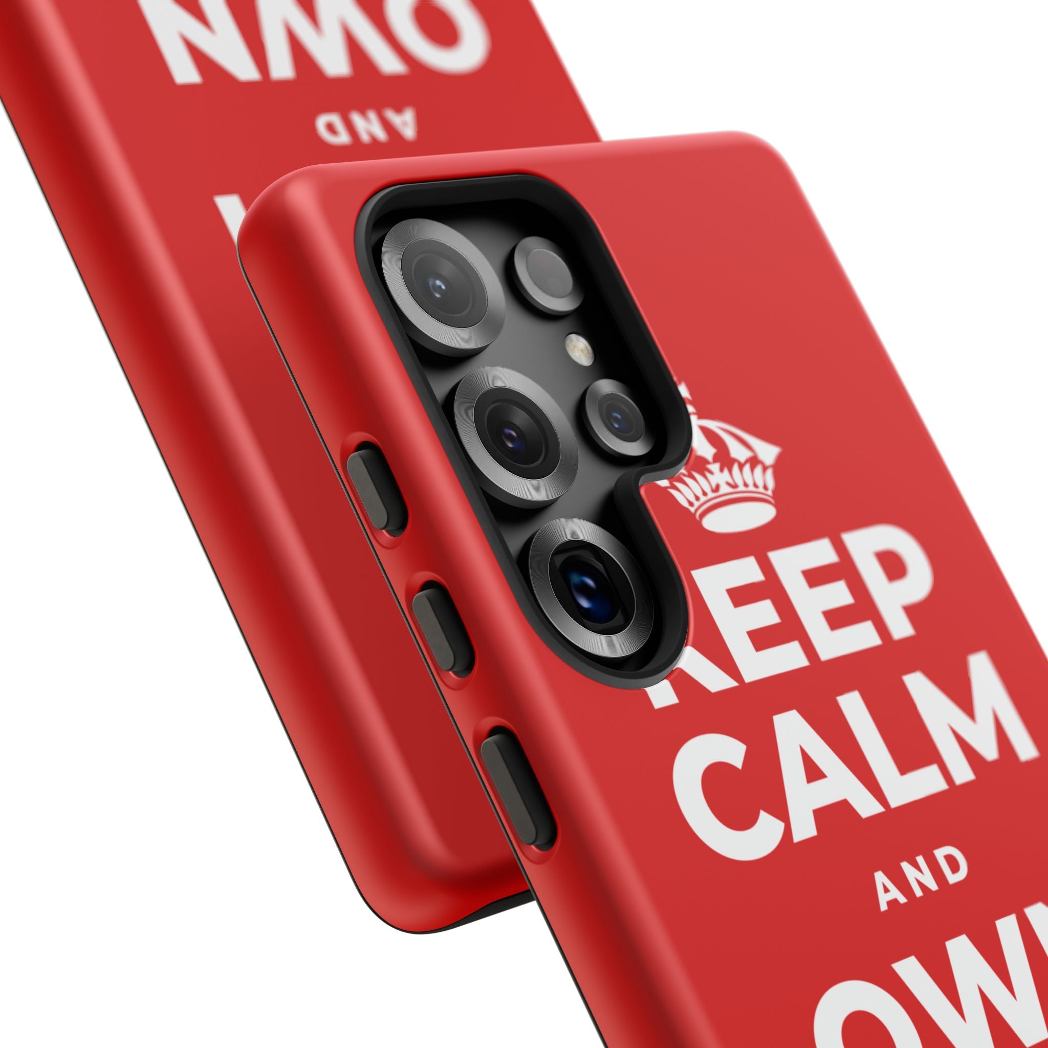KEEP CALM AND OWN THE WIN Phone Case