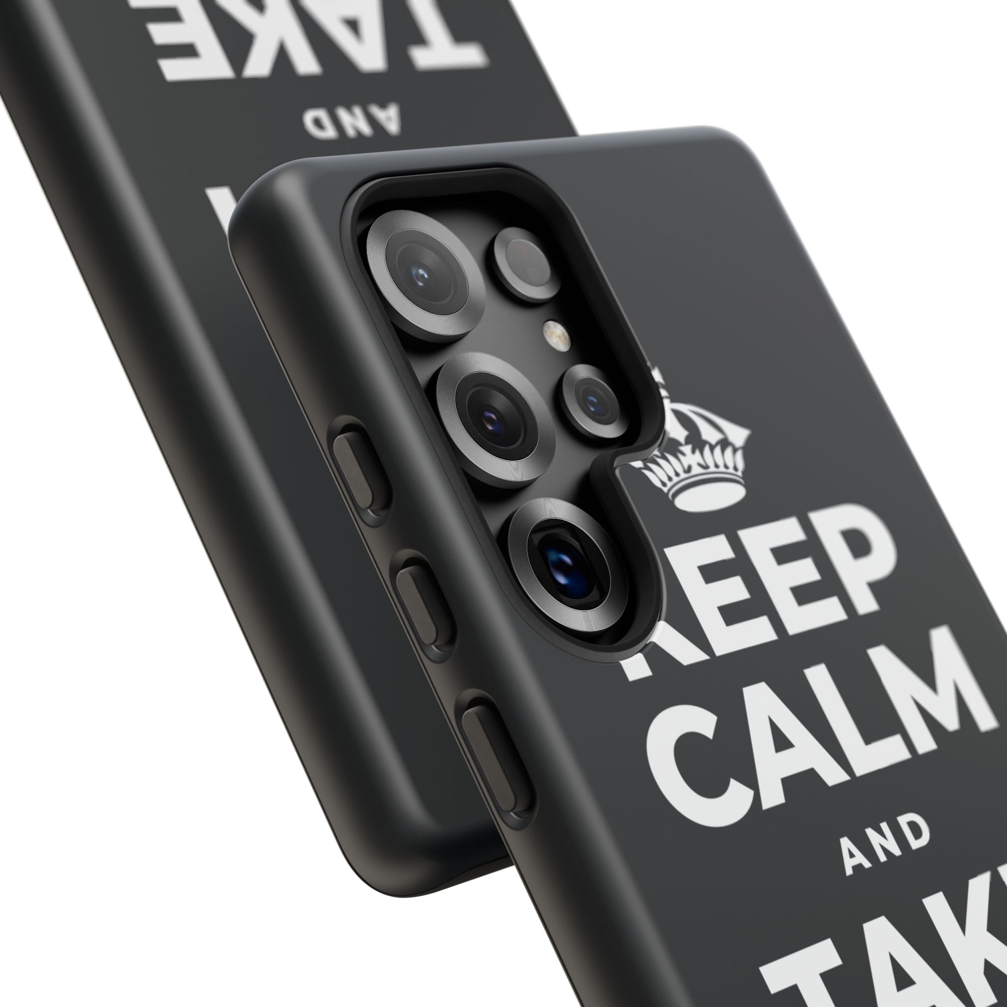 KEEP CALM AND TAKE A WALK Phone Case (Dark)