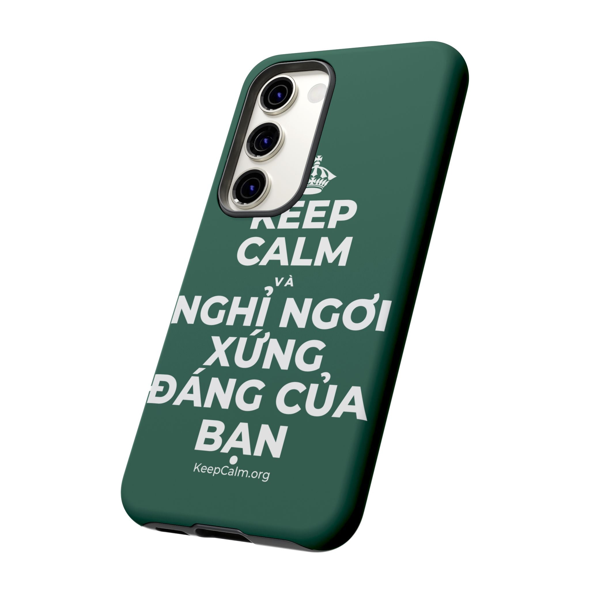 KEEP CALM VÀ NGHỈ NGƠI XỨNG ĐÁNG CỦA BẠN Phone Case