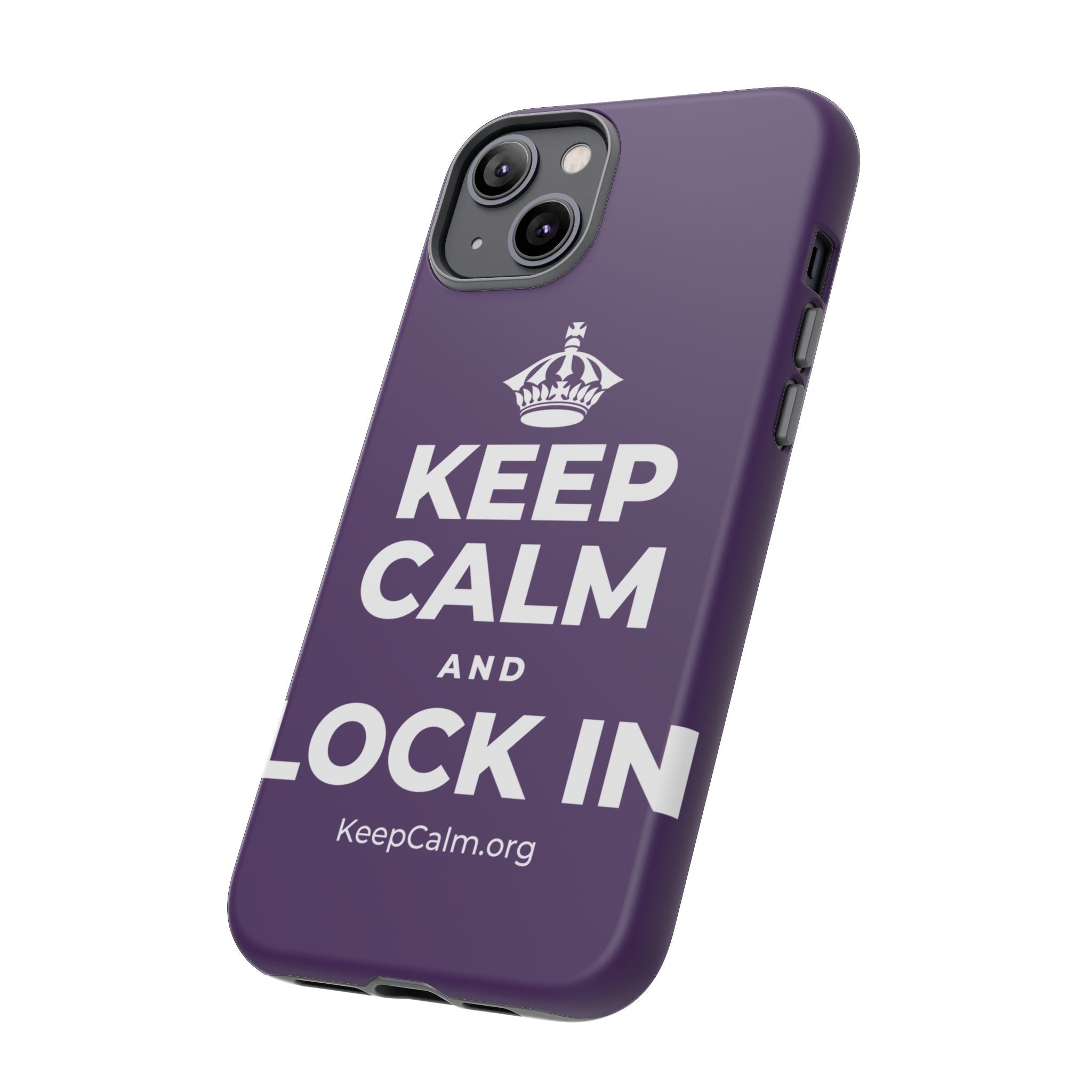KEEP CALM AND LOCK IN Phone Case