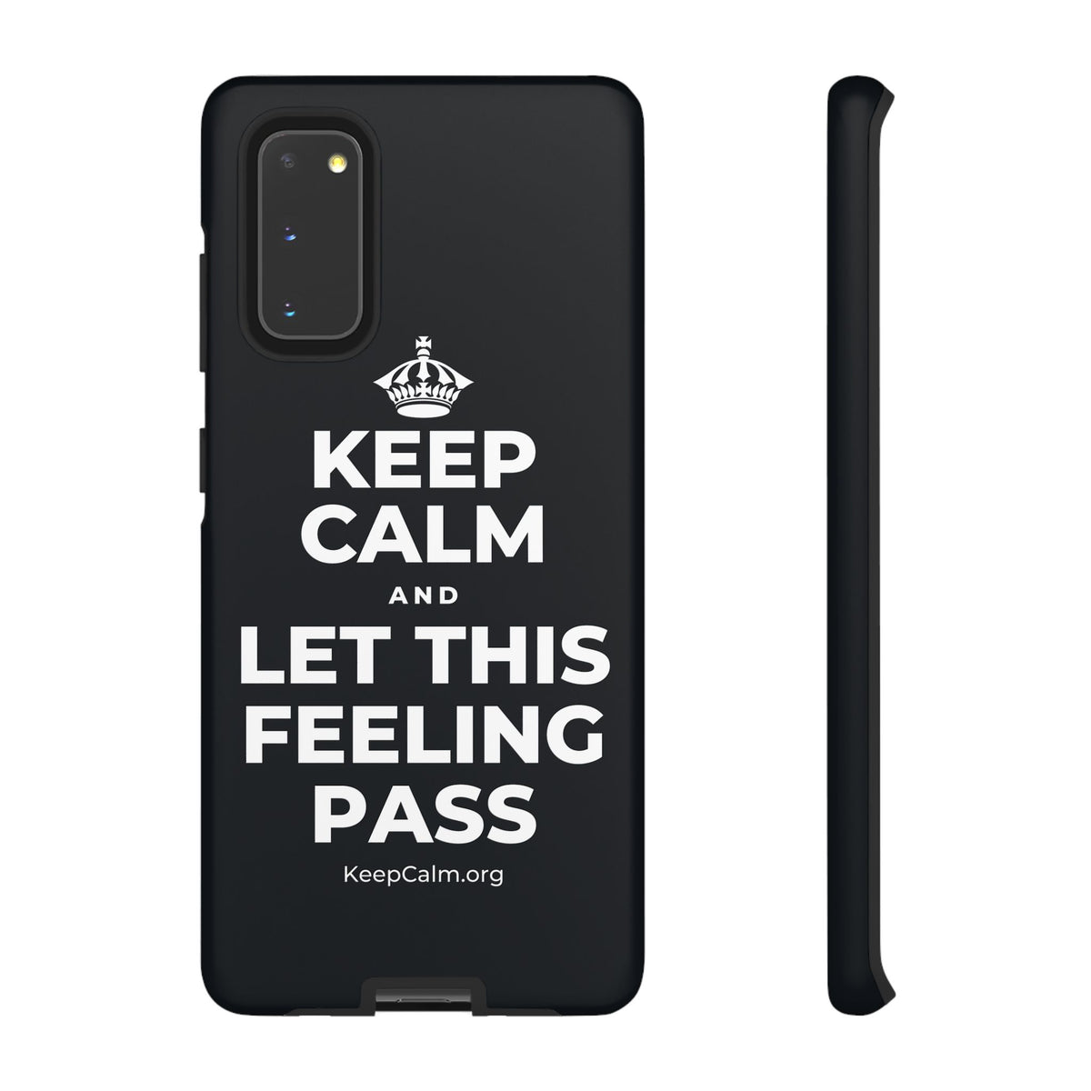 KEEP CALM AND LET THIS FEELING PASS Phone Case (Dark)