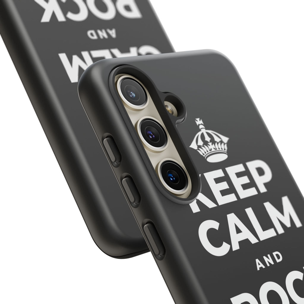 KEEP CALM AND ROCK THAT SMILE Phone Case