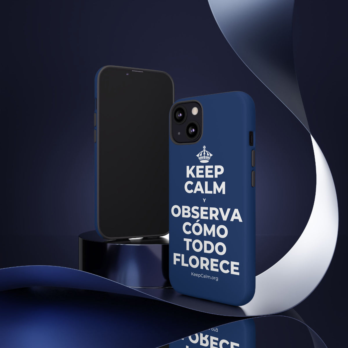 KEEP CALM Y OBSERVA CÓMO TODO FLORECE Phone Case