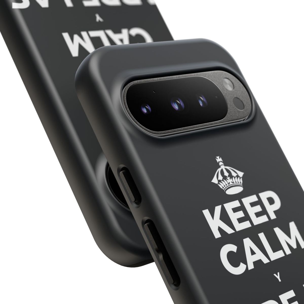 KEEP CALM Y ABRE LAS VENTANAS Phone Case (Dark)