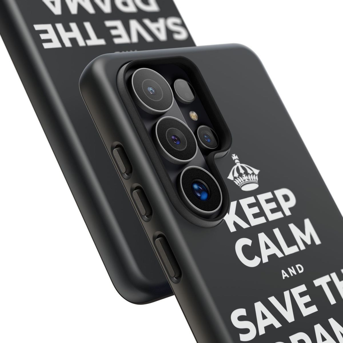 KEEP CALM AND SAVE THE DRAMA FOR YOUR 🦙 Phone Case (Dark)