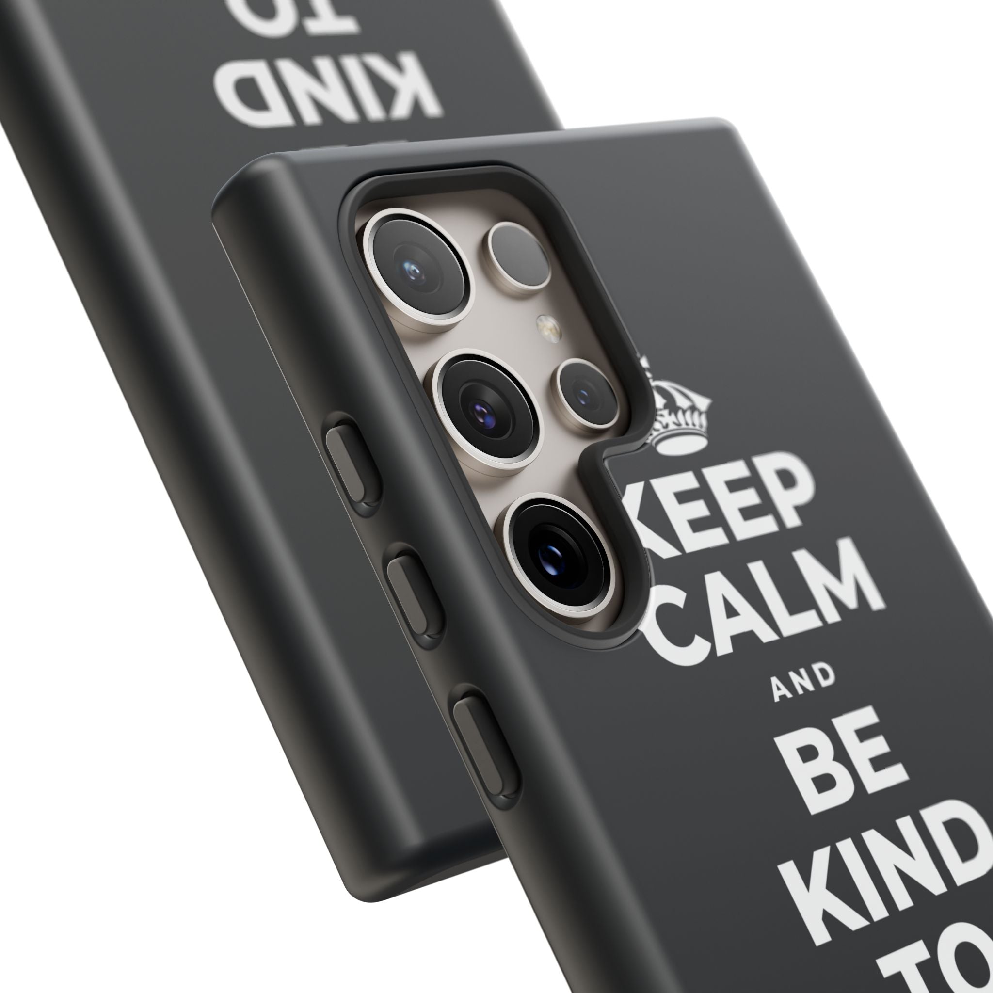 KEEP CALM AND BE KIND TO THE NEW KID Phone Case (Dark)