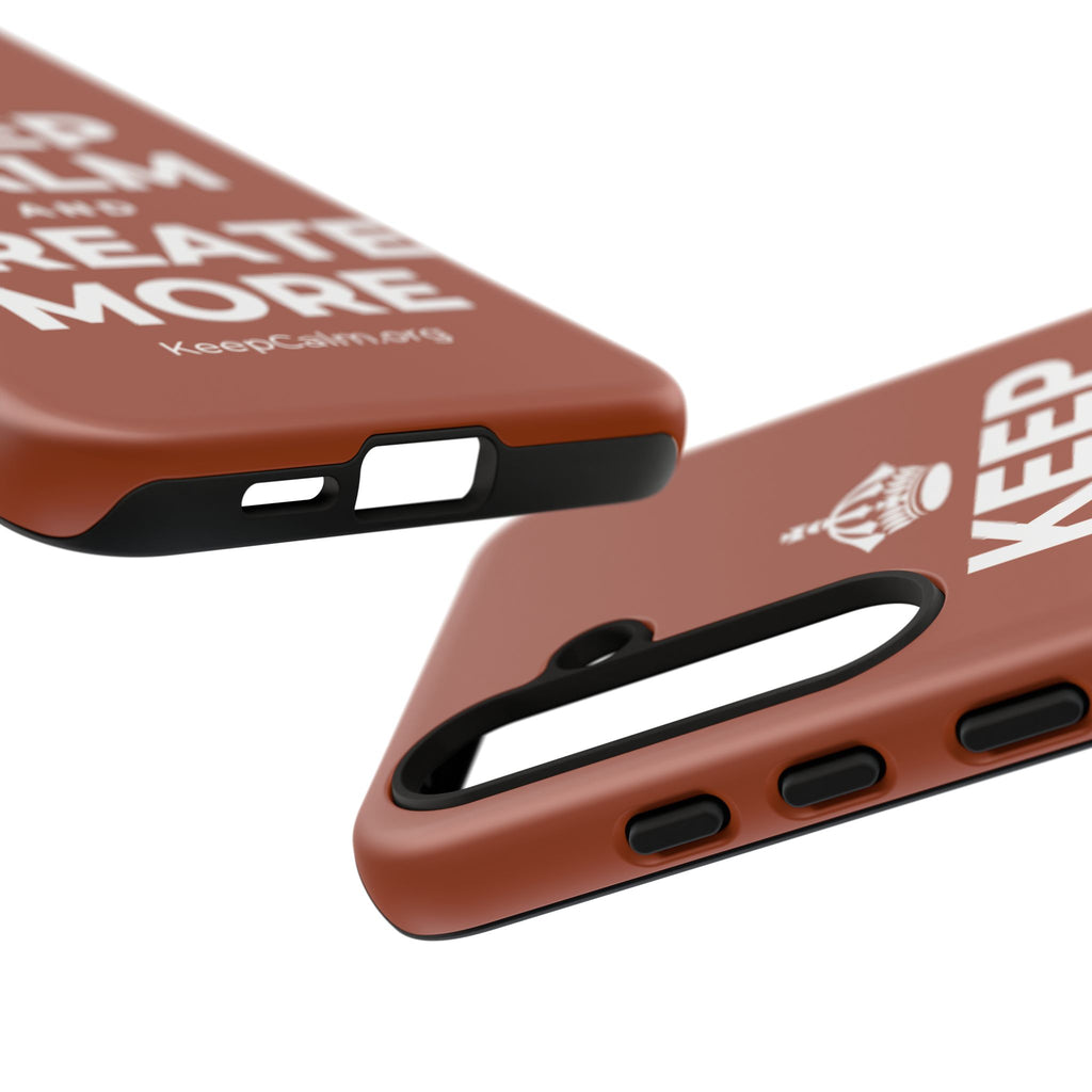 KEEP CALM AND CREATE MORE Phone Case
