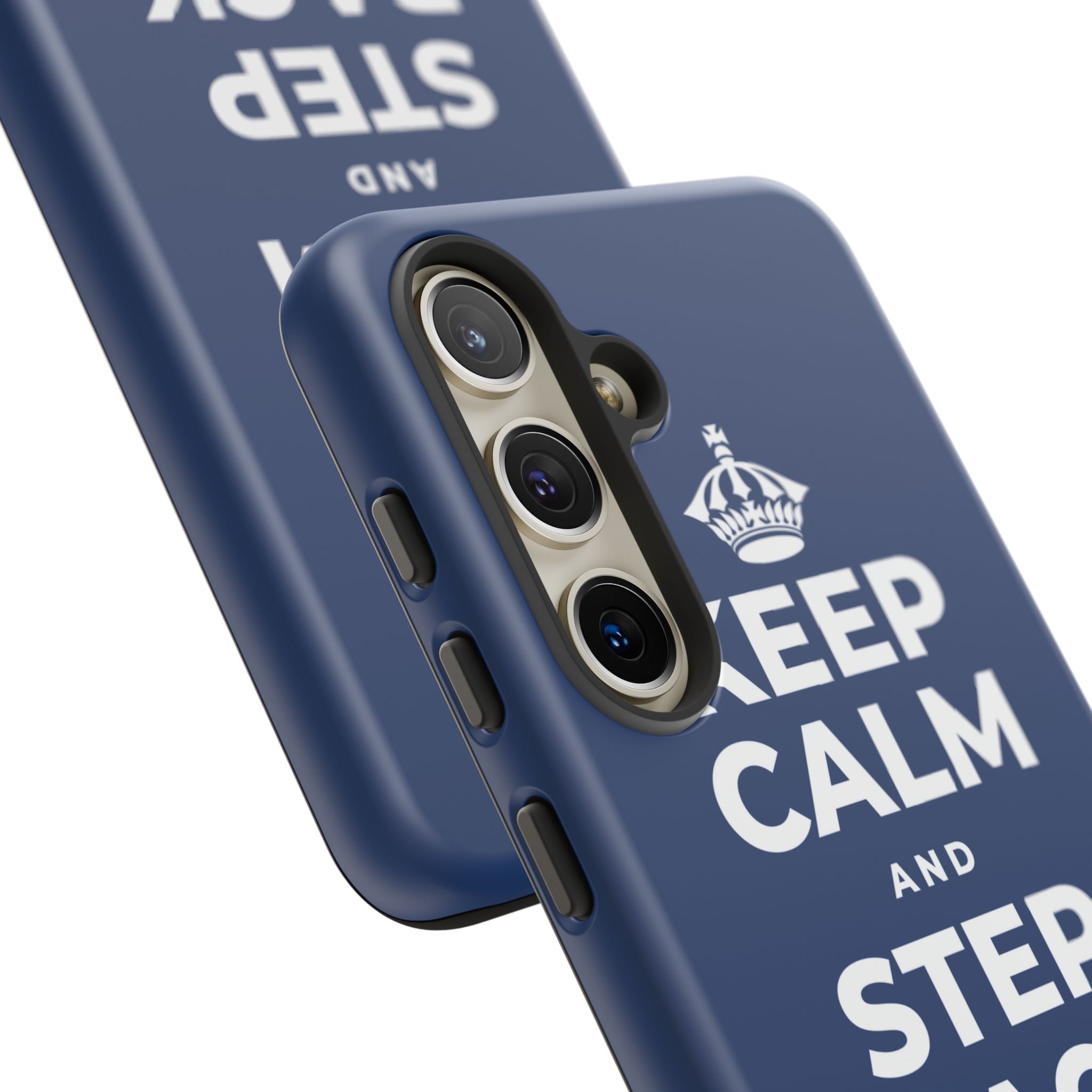 KEEP CALM AND STEP BACK A SEC Phone Case