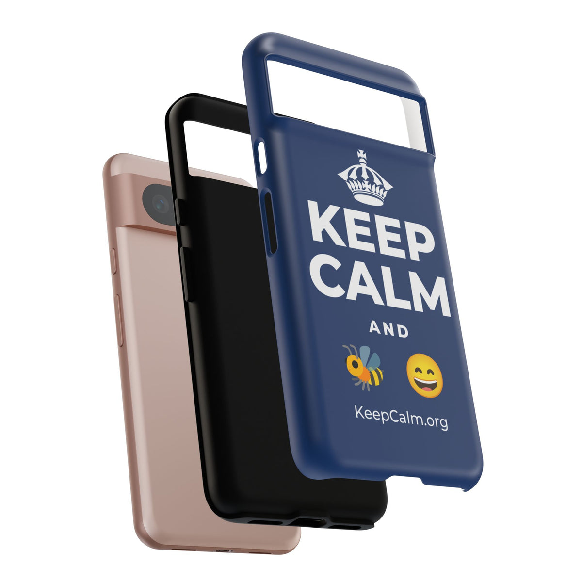 KEEP CALM AND 🐝 😄 Phone Case