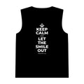 KEEP CALM AND LET THE SMILE OUT Tank Top