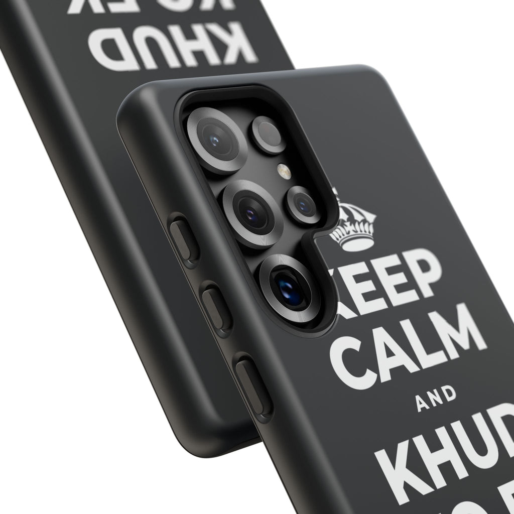 KEEP CALM AND KHUD KO EK BREAK DO Phone Case (Dark)