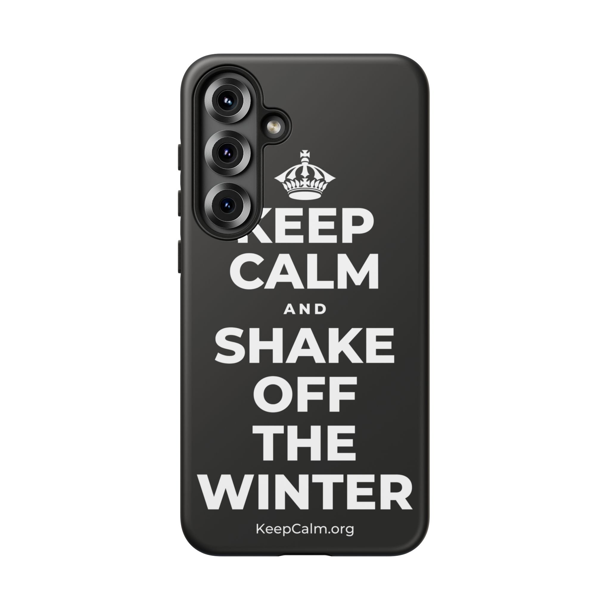 KEEP CALM AND SHAKE OFF THE WINTER Phone Case