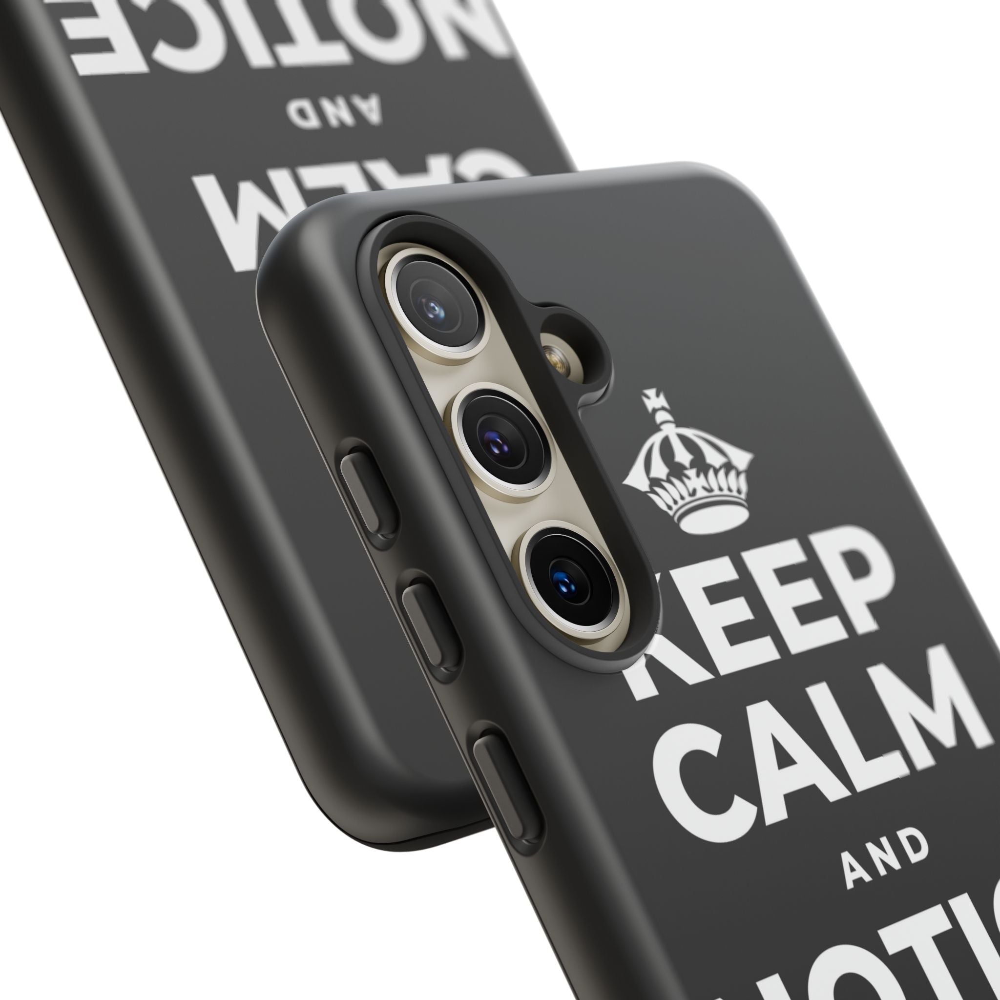 KEEP CALM AND NOTICE THE GOOD Phone Case