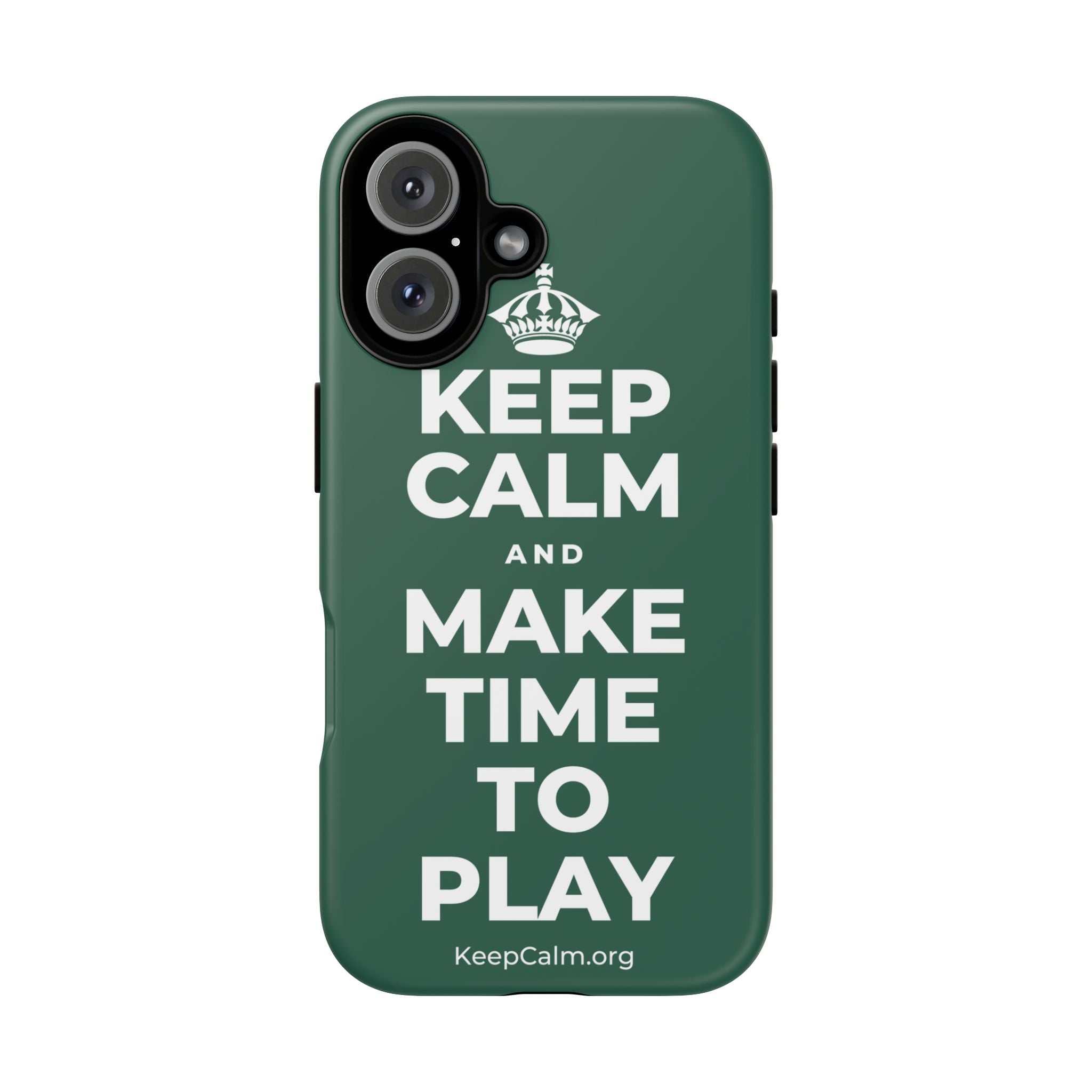 KEEP CALM AND MAKE TIME TO PLAY Phone Case