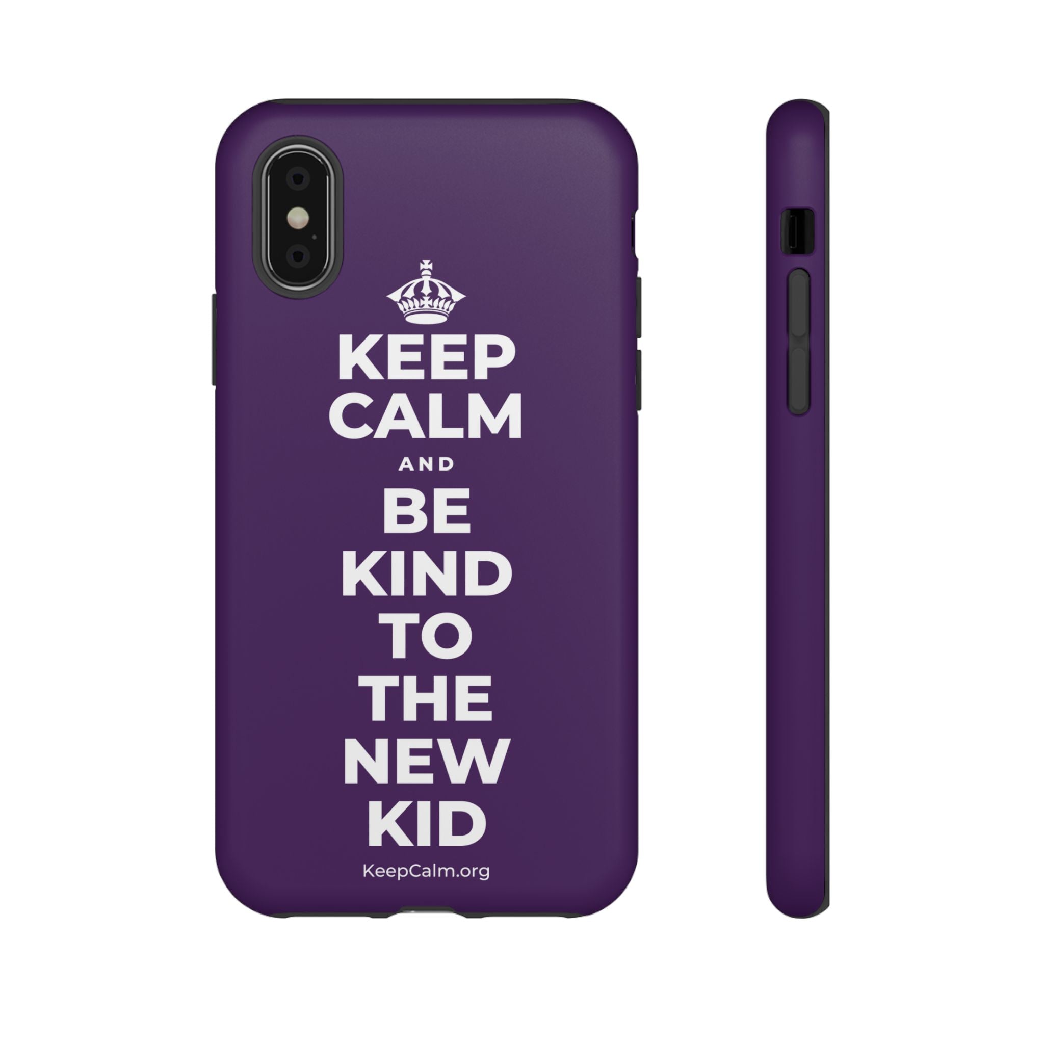 KEEP CALM AND BE KIND TO THE NEW KID Phone Case