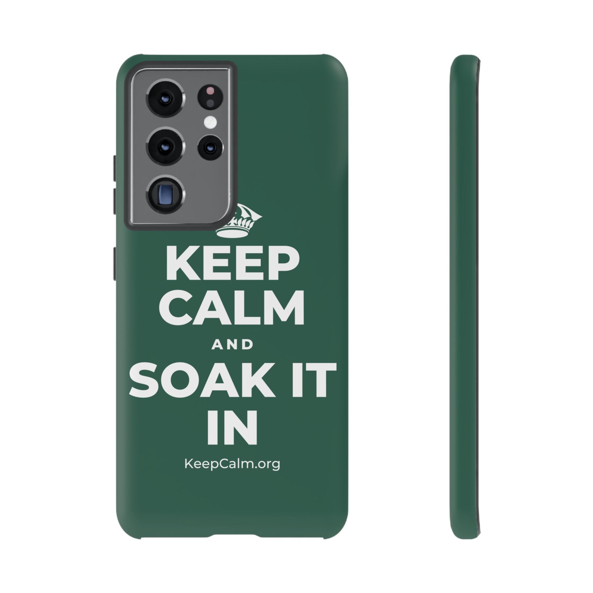 KEEP CALM AND SOAK IT IN Phone Case