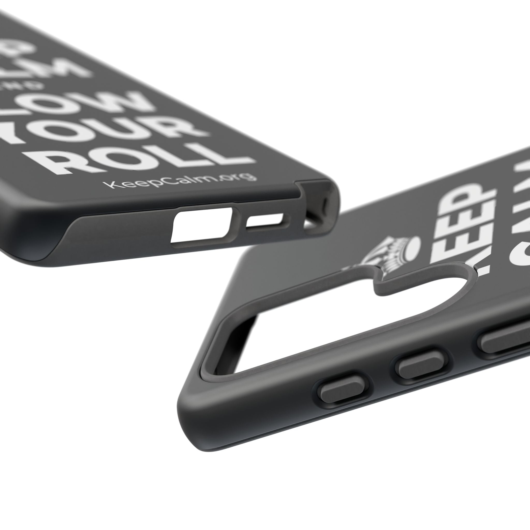 KEEP CALM AND SLOW YOUR ROLL Phone Case (Dark)