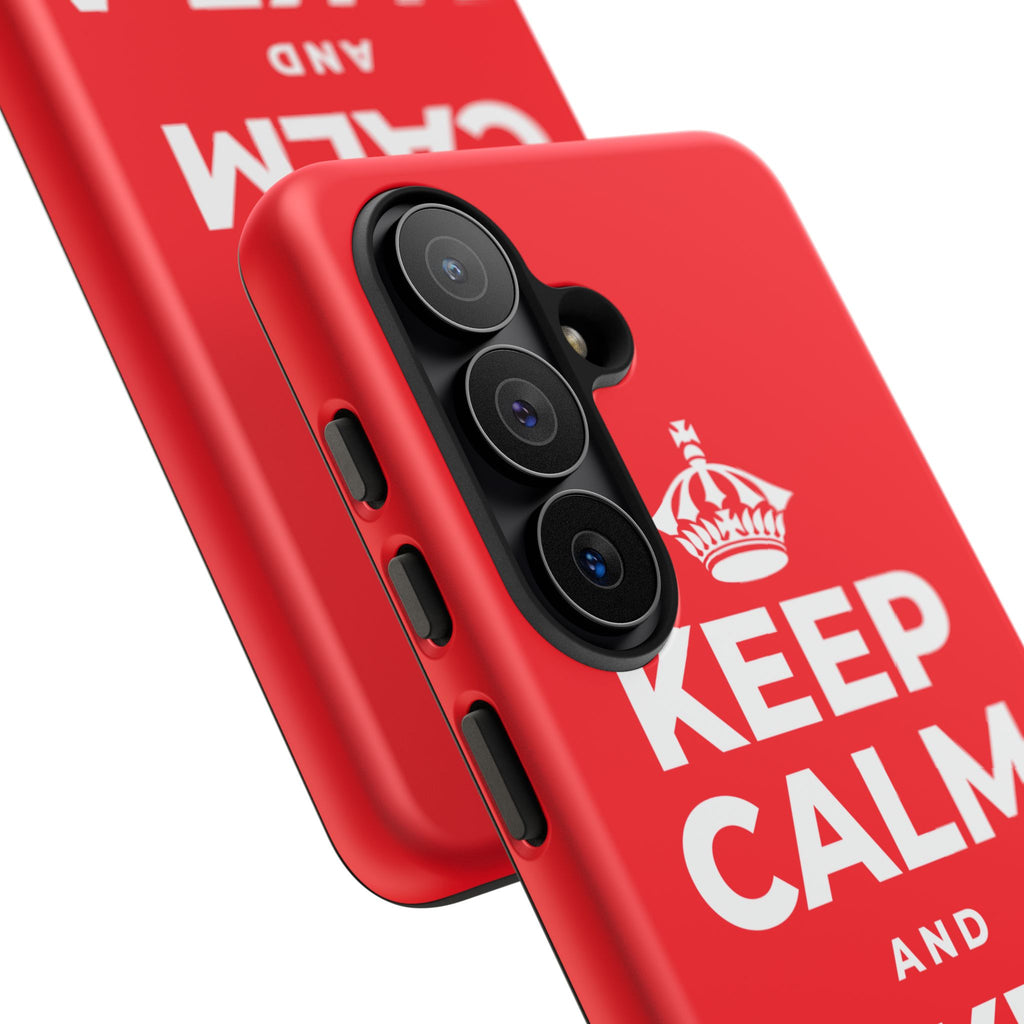 KEEP CALM AND TAKE A BREATH Phone Case