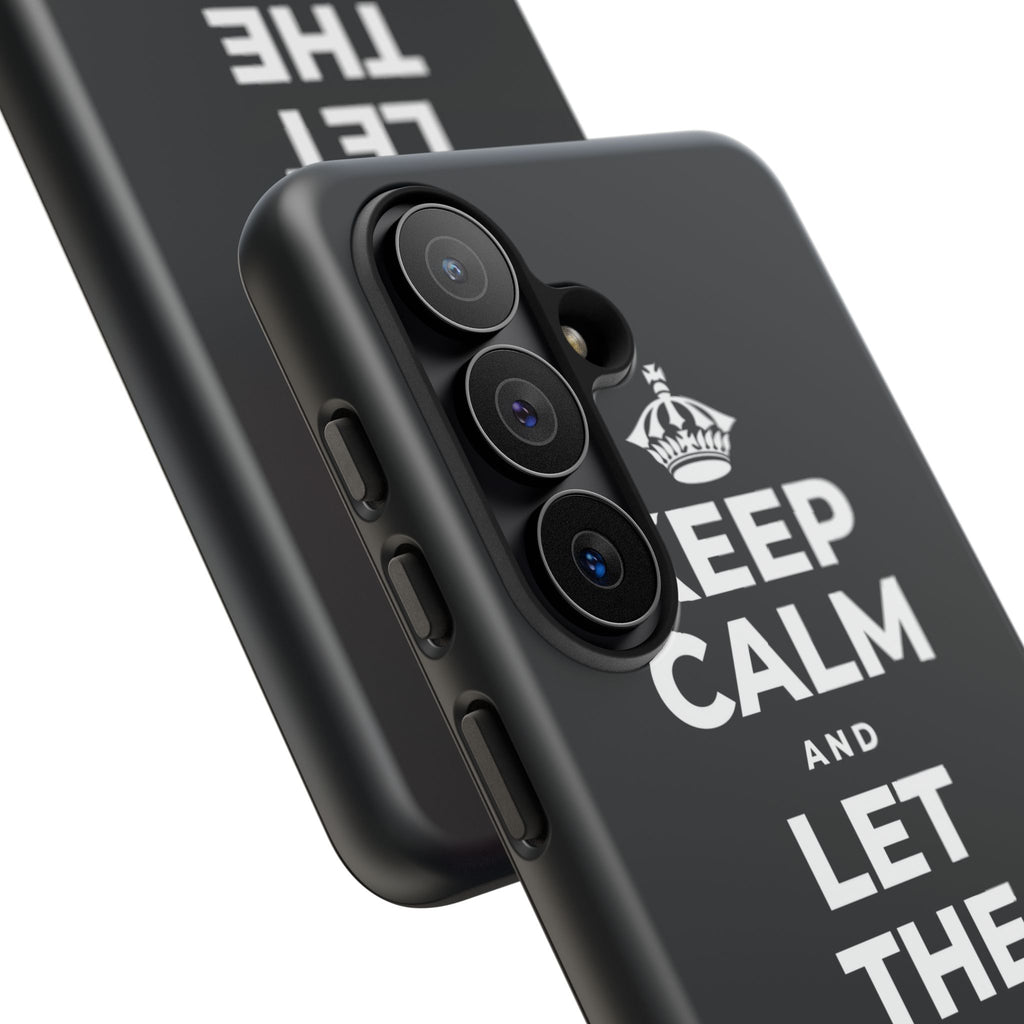KEEP CALM AND LET THE TO-DO LIST WAIT Phone Case (Dark)