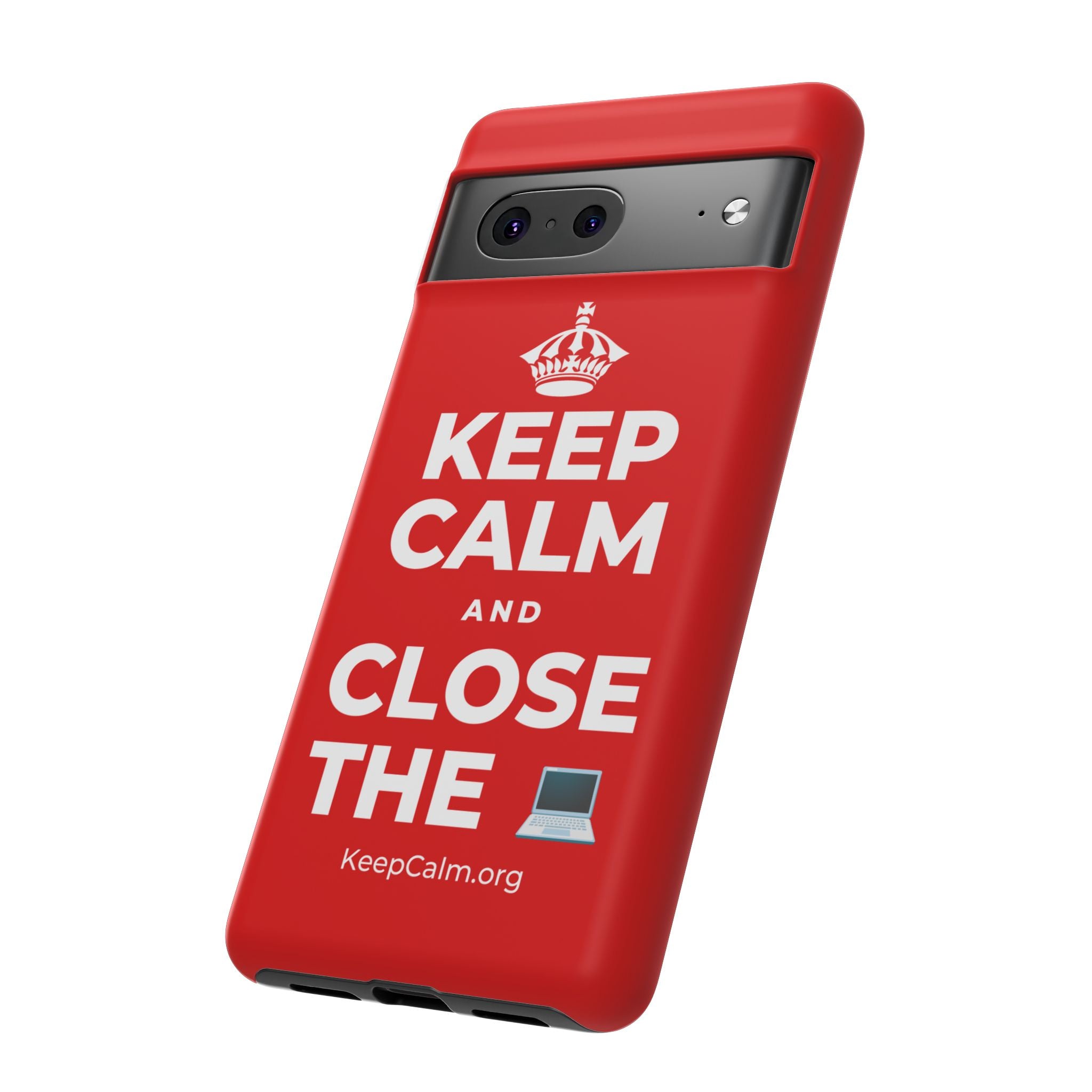KEEP CALM AND CLOSE THE 💻 Phone Case