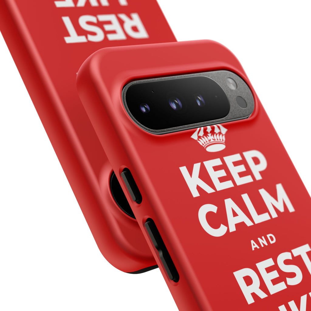 KEEP CALM AND REST LIKE THE SEASON Phone Case