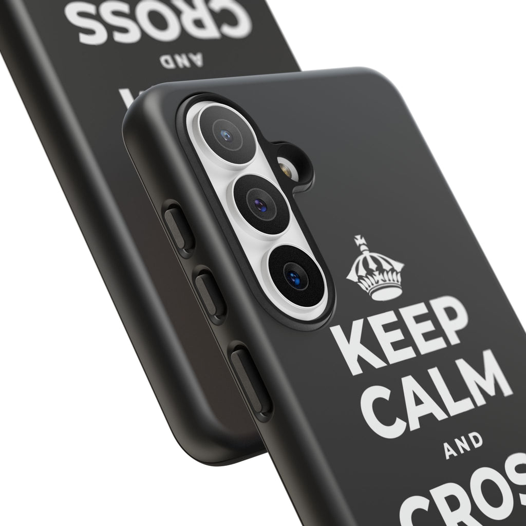 KEEP CALM AND CROSS THE MILES Phone Case
