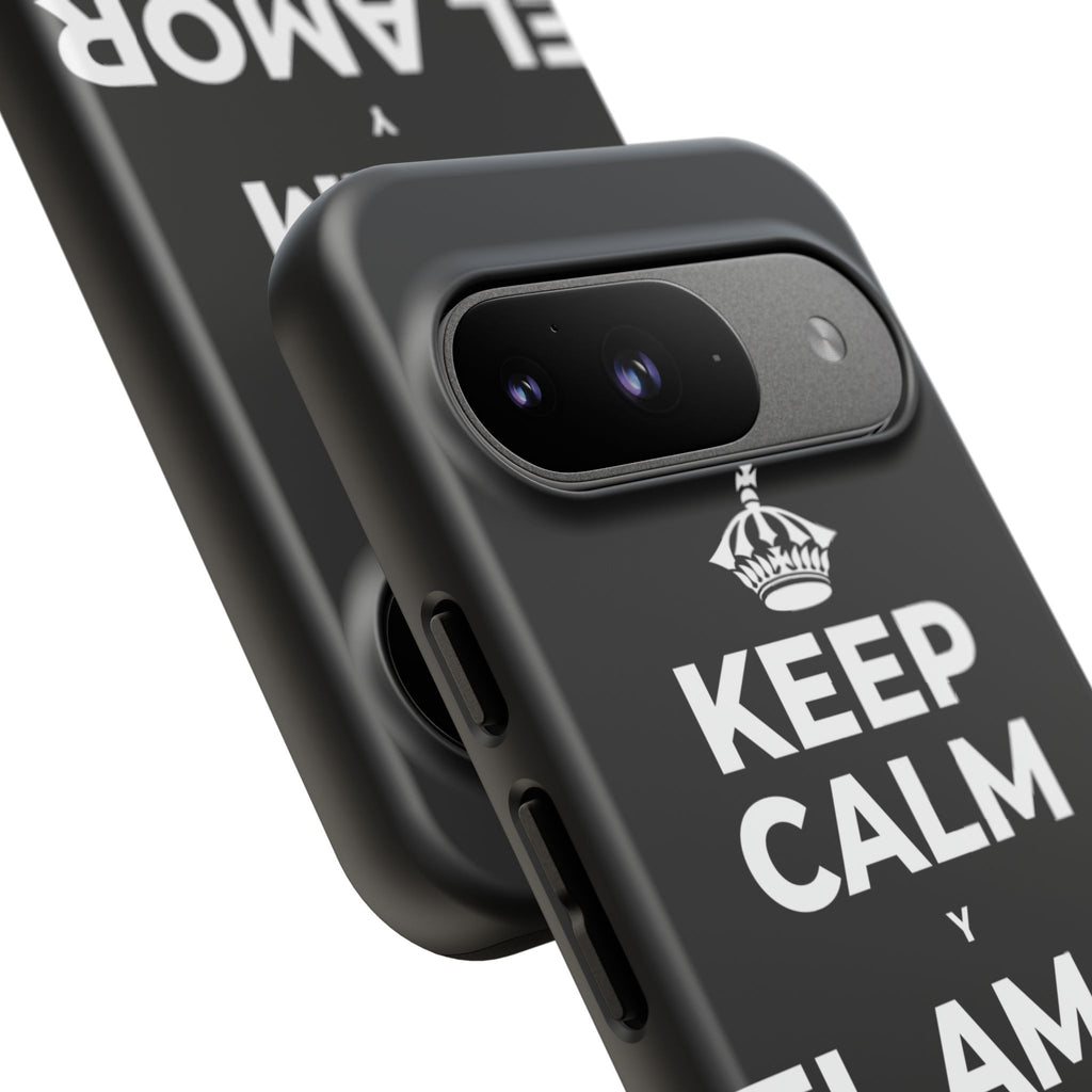 KEEP CALM Y EL AMOR PROPIO CUENTA Phone Case