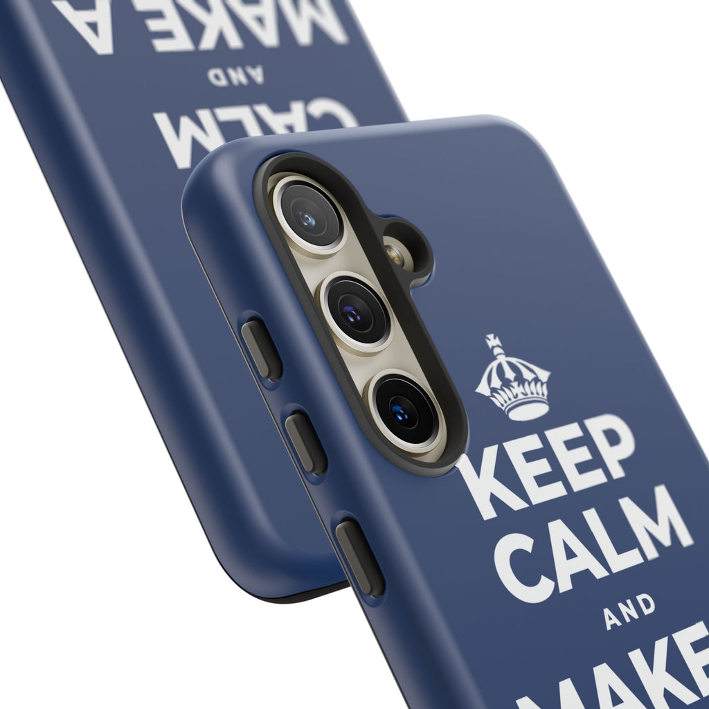 KEEP CALM AND MAKE A HAPPY MEMORY Phone Case
