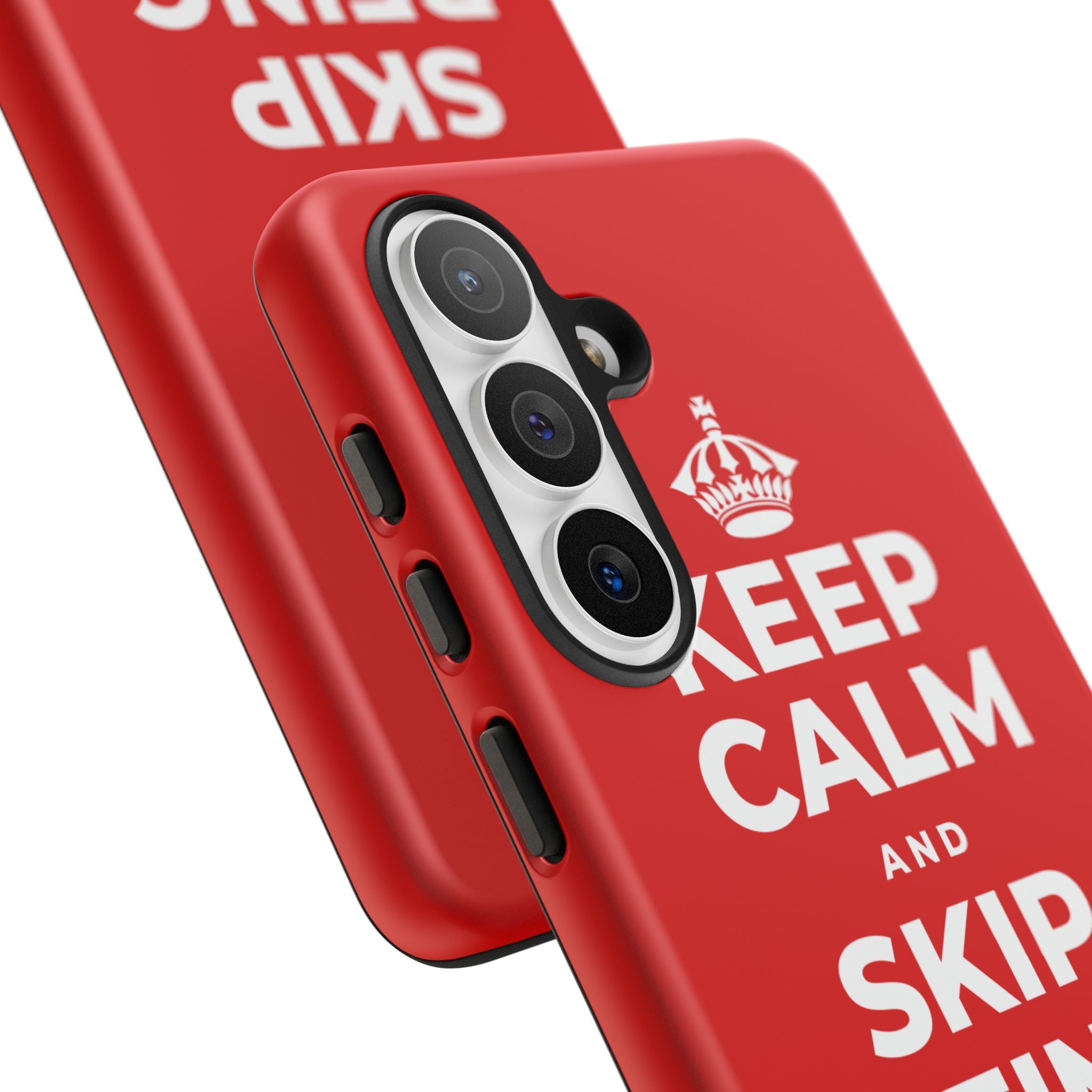 KEEP CALM AND SKIP BEING OKAY TODAY Phone Case