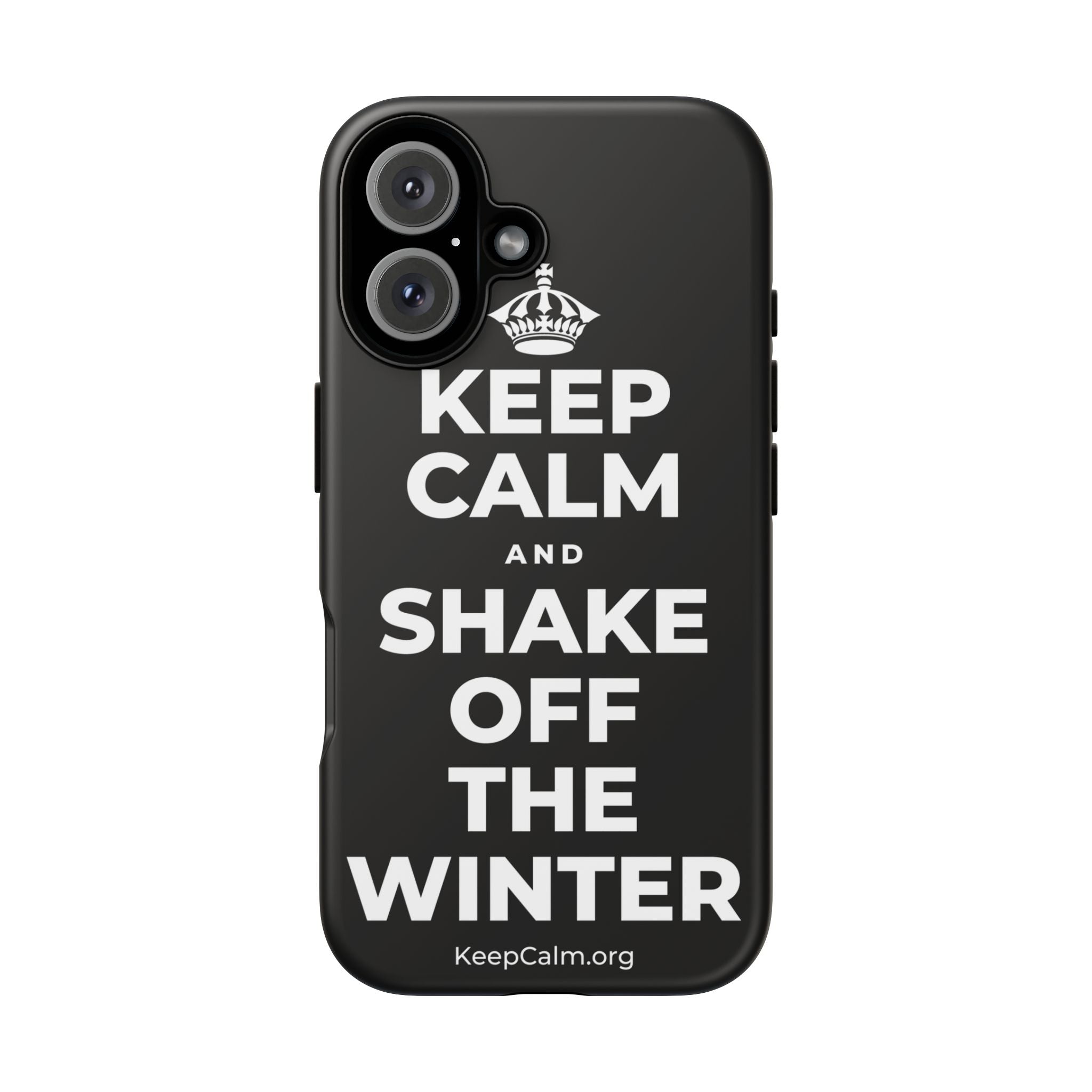 KEEP CALM AND SHAKE OFF THE WINTER Phone Case